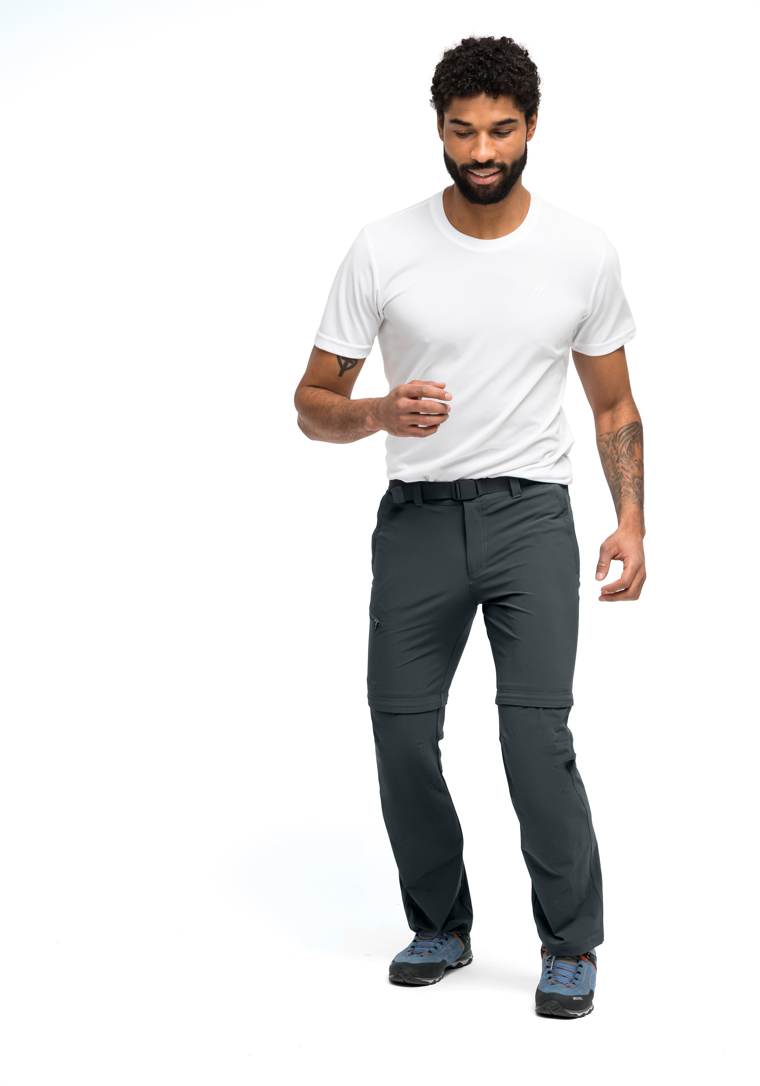 Maier Sports Functionele broek Tajo 2 Heren wandelbroek, afritsbare outdoorbroek, 4 zakken, regular fit