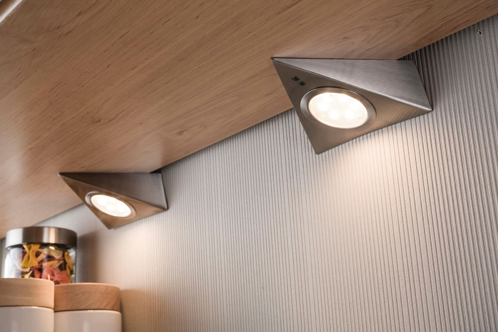 Paulmann Verlichting voor onderkast Meubel Opbouwlamp LED met nabijheidssensor incl. LED-module 3x2,8W (1 stuk)
