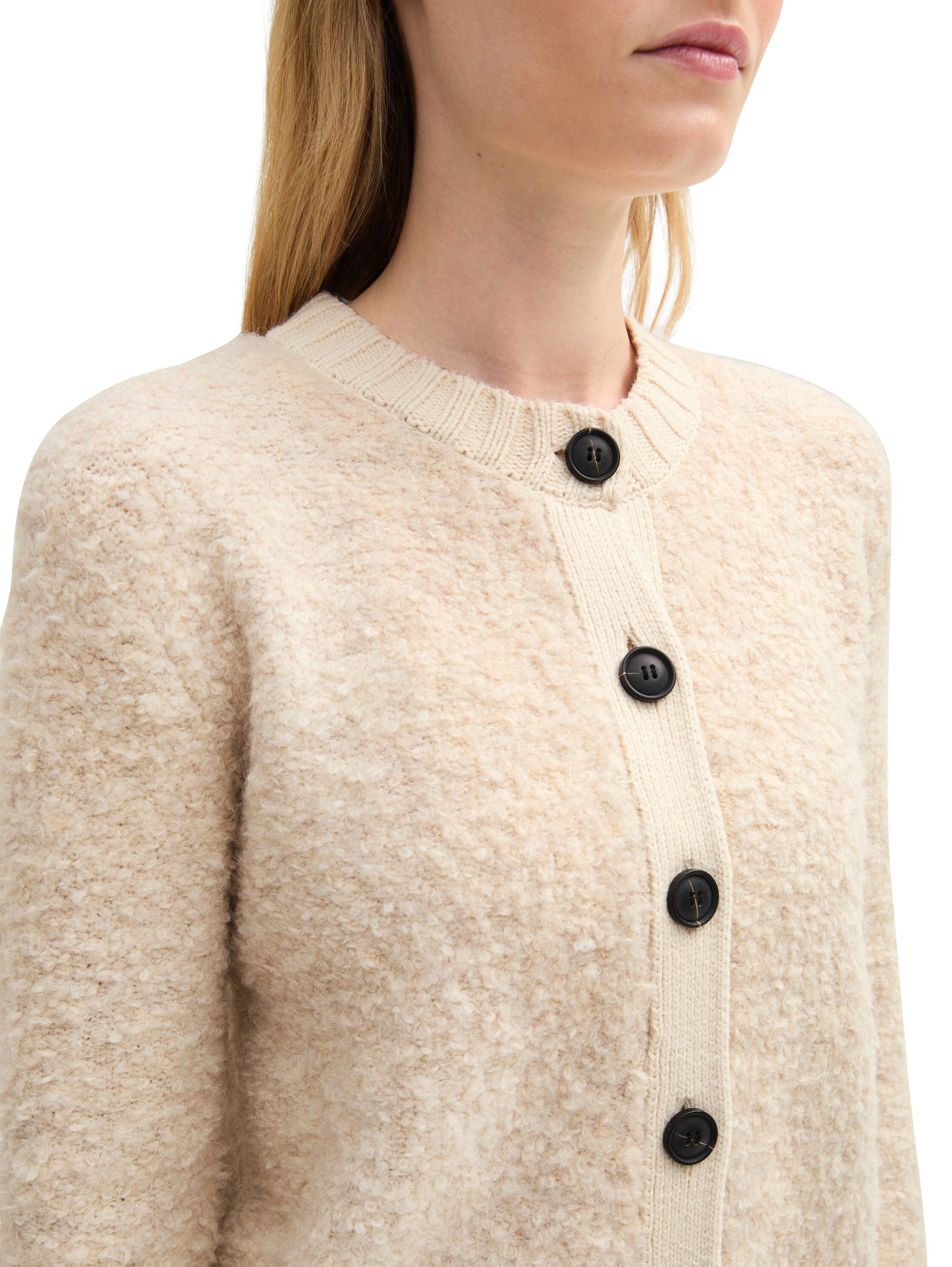 Tom Tailor Cardigan in bouclé-look