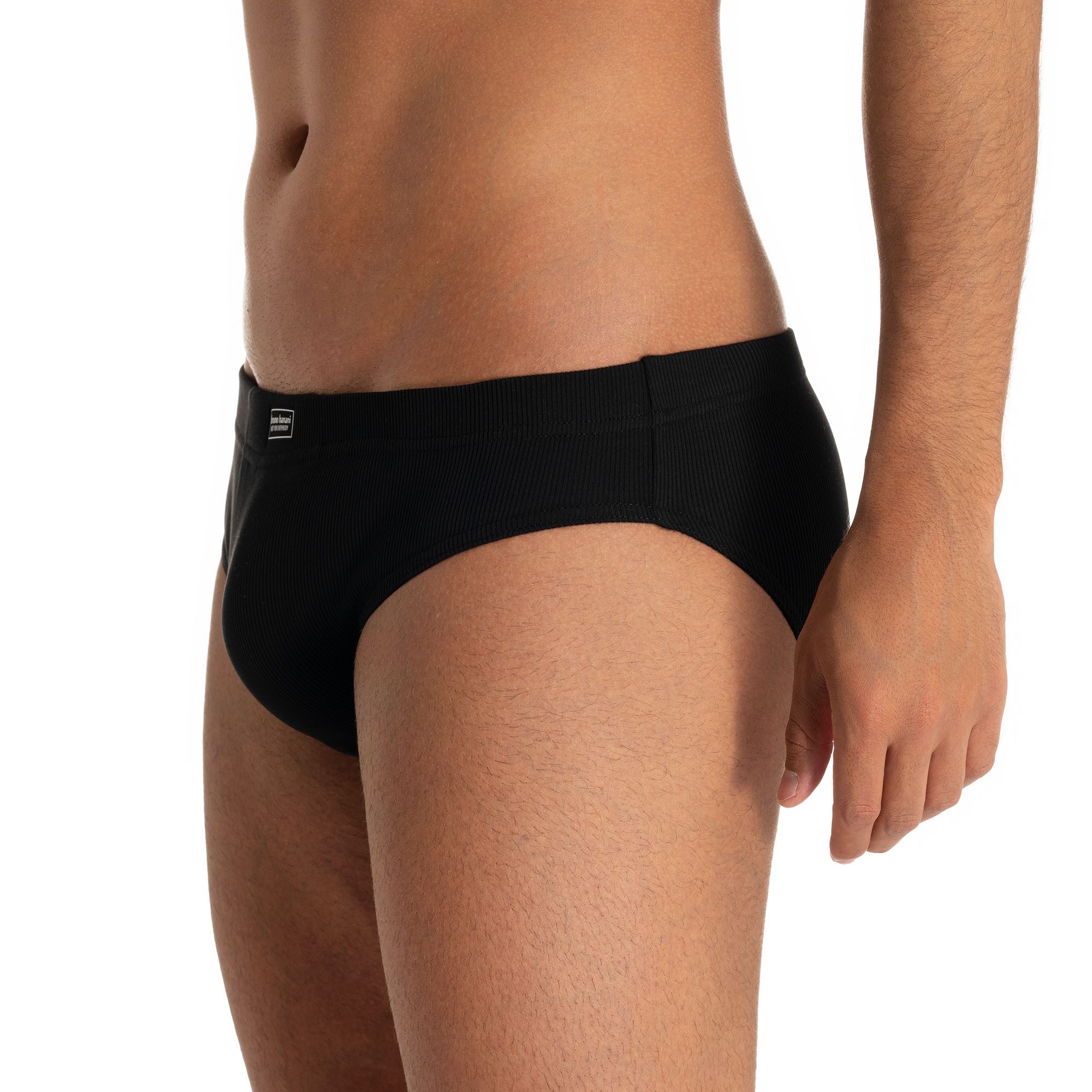 Bruno Banani Slip Fine Rib Fijne rib, comfortabele manchetten