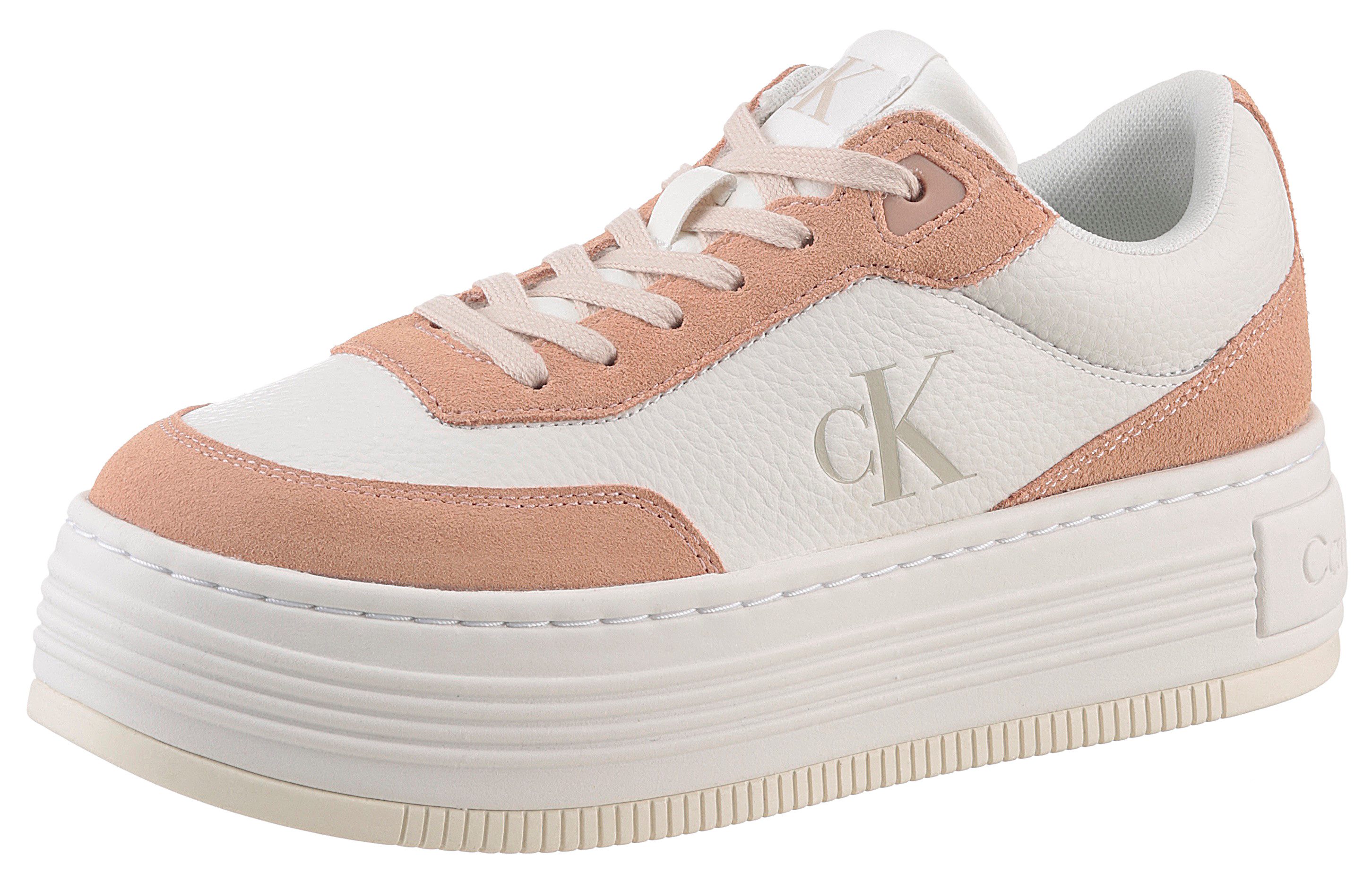 Calvin Klein Plateausneakers BOLD FLATF LOW LACE TUMB LTH