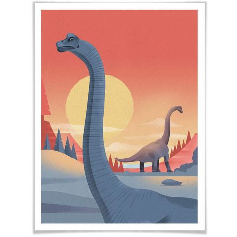 Wall-Art poster Brachiosaurus