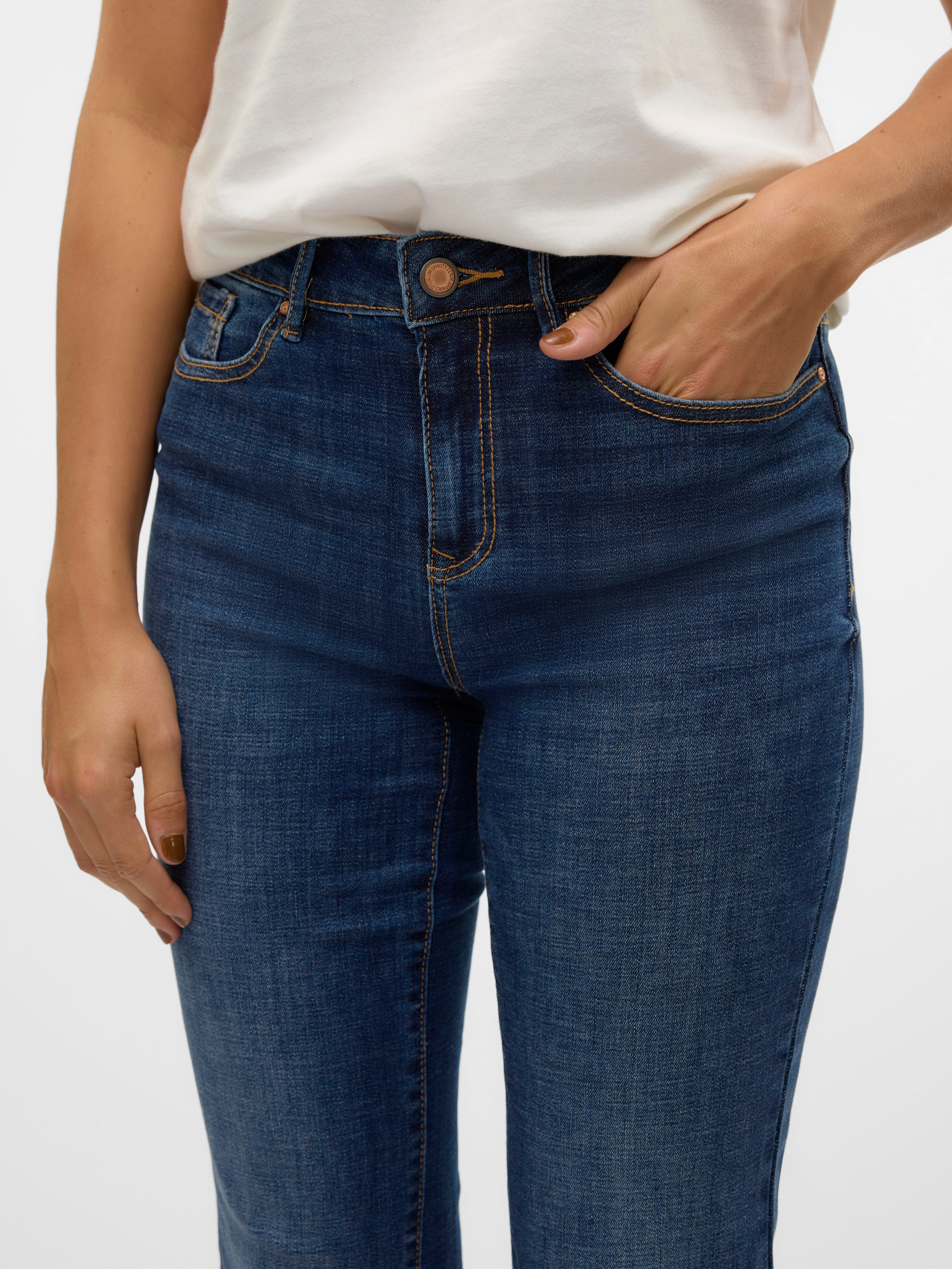 Vero Moda Straight jeans VMFLASH MR STRAIGHT JEANS LI3300 GA NOOS