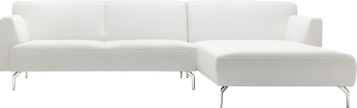 OTTO Creation BY ROLF BENZ Hoekbank Hs.446 in een minimalistische, gewichtloze look, breedte 275 cm , hoekbanken, Longchair rechts