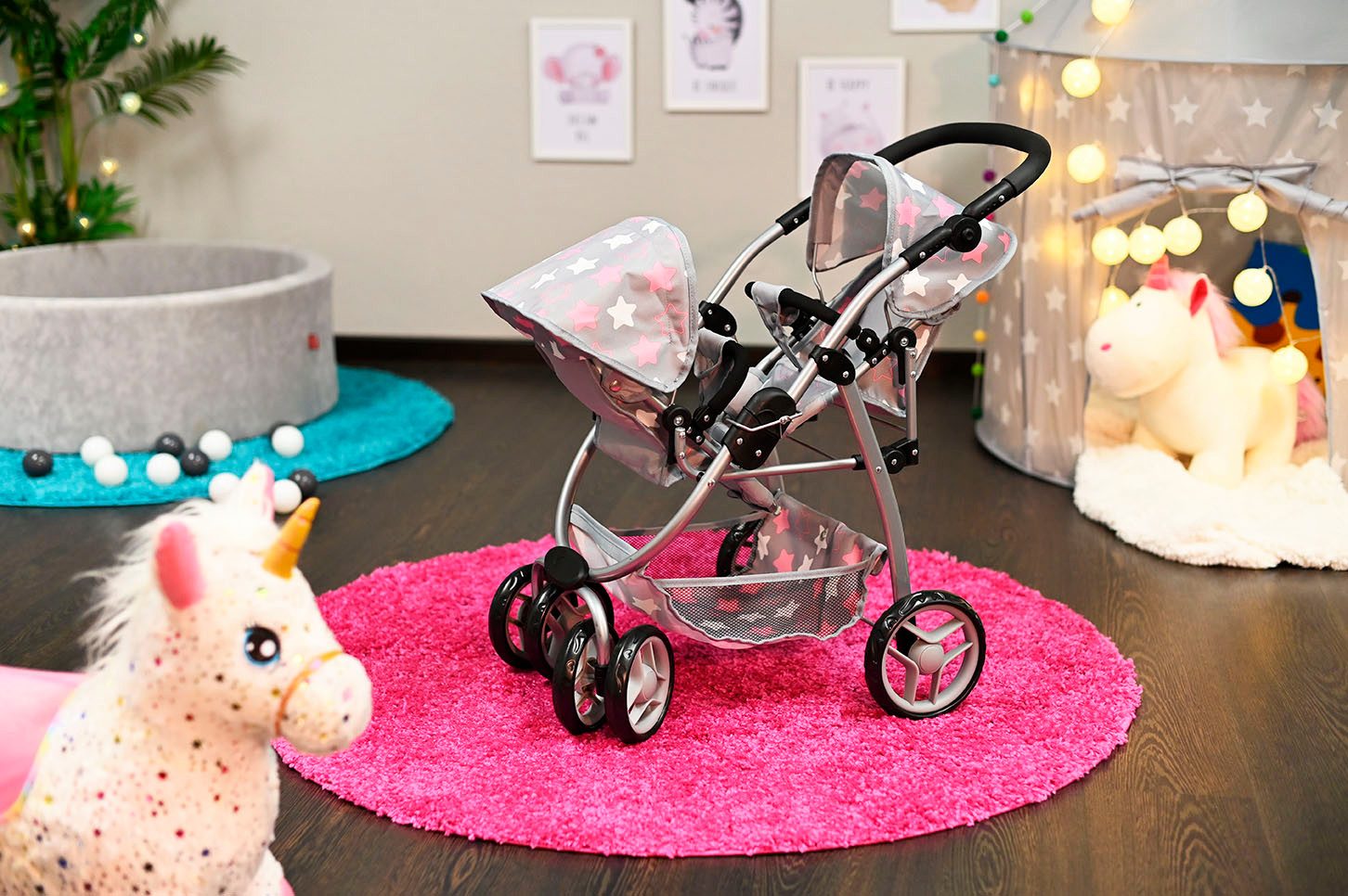 Knorrtoys® Poppen-duobuggy Milo