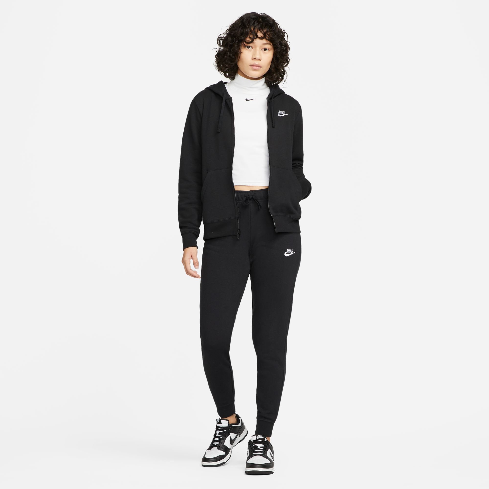 Nike Sportswear Joggingbroek Club Fleece Women's Mid-Rise Slim Joggers