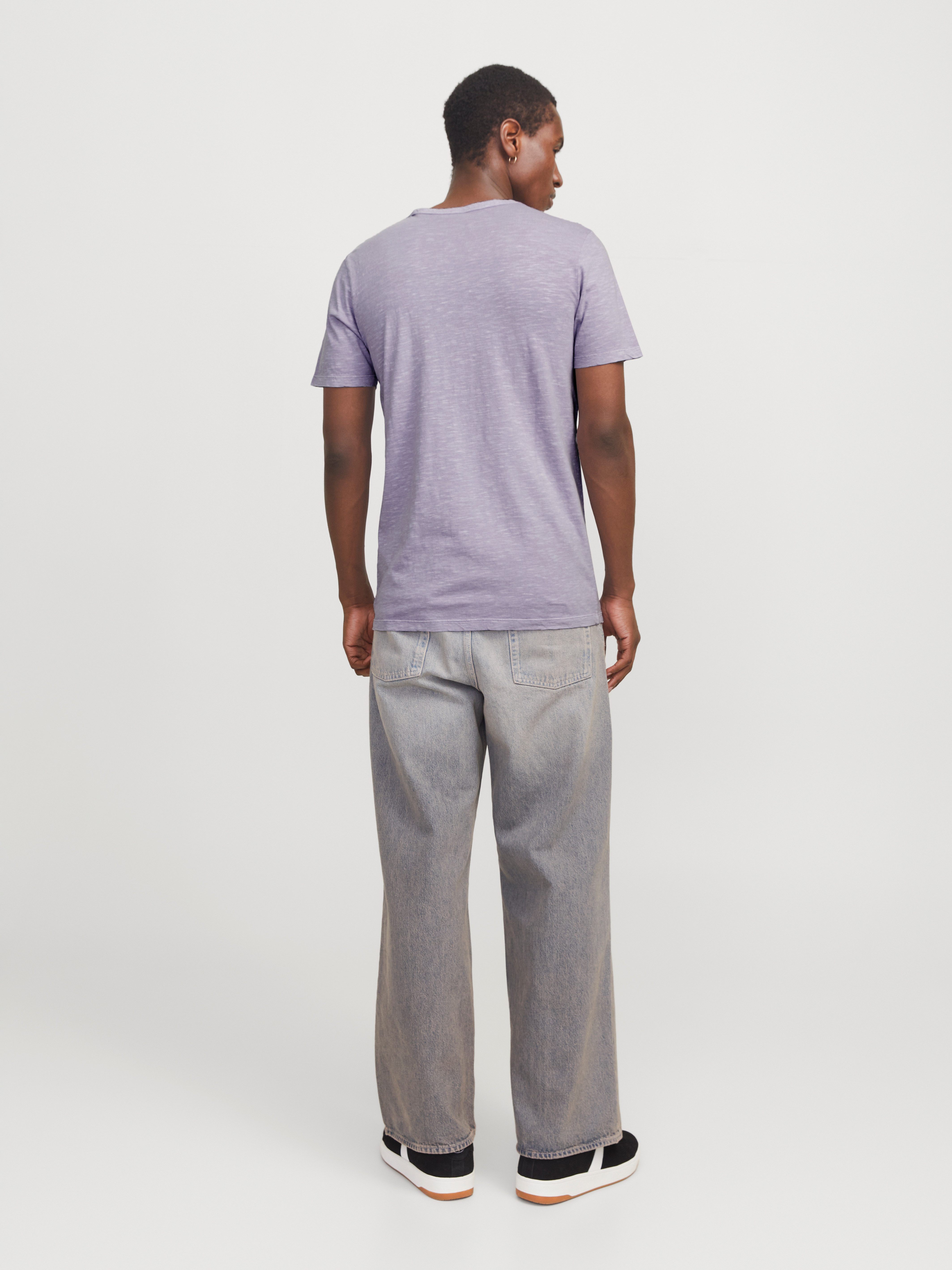 Jack & Jones T-shirt JJESPLIT NECK TEE SS NOOS