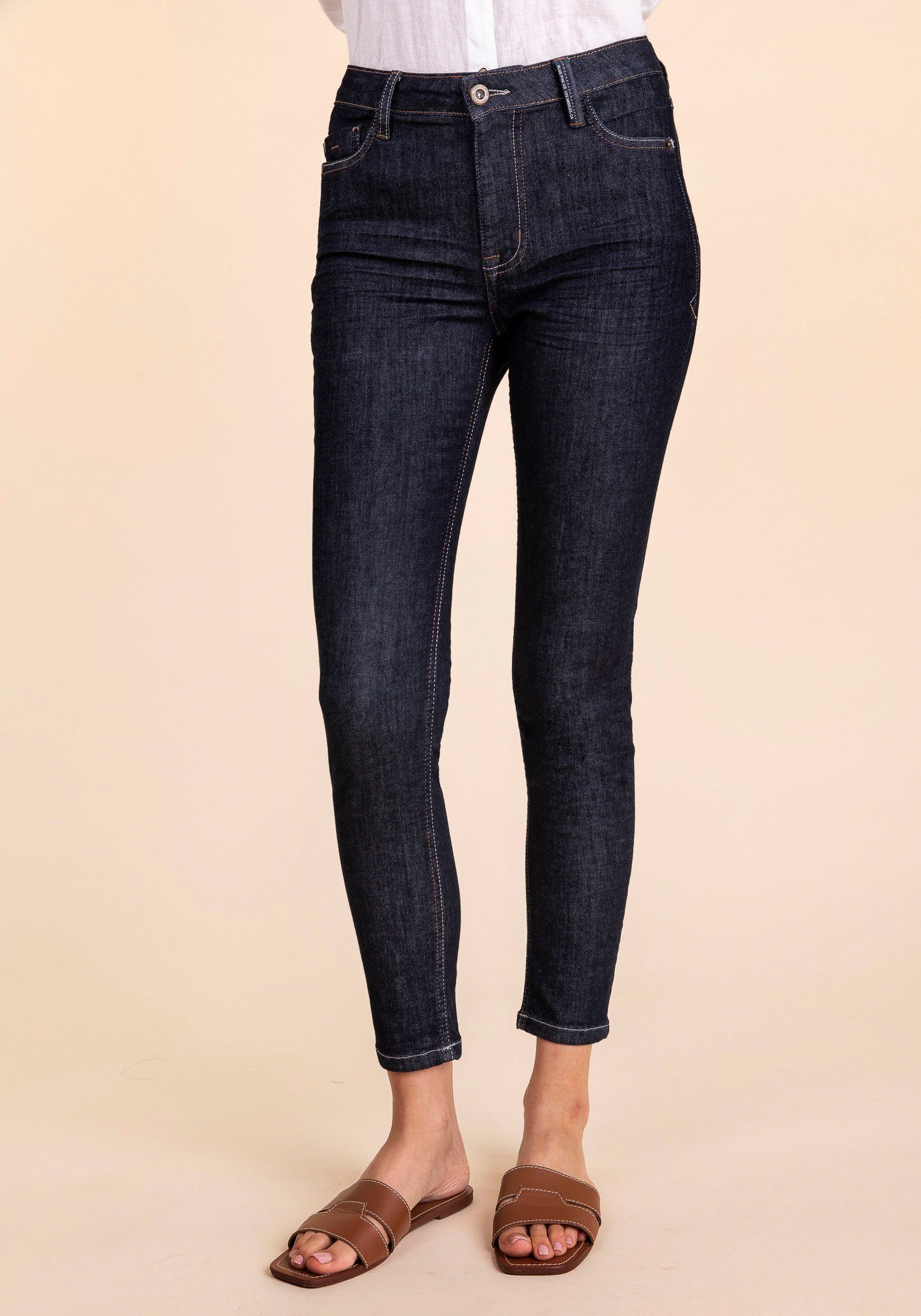 BLUE FIRE Skinny fit jeans SKINNY HIGH RISE perfecte pasvorm door het elastan-aandeel