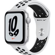 apple smartwatch watch nike se gps, 44 mm zilver