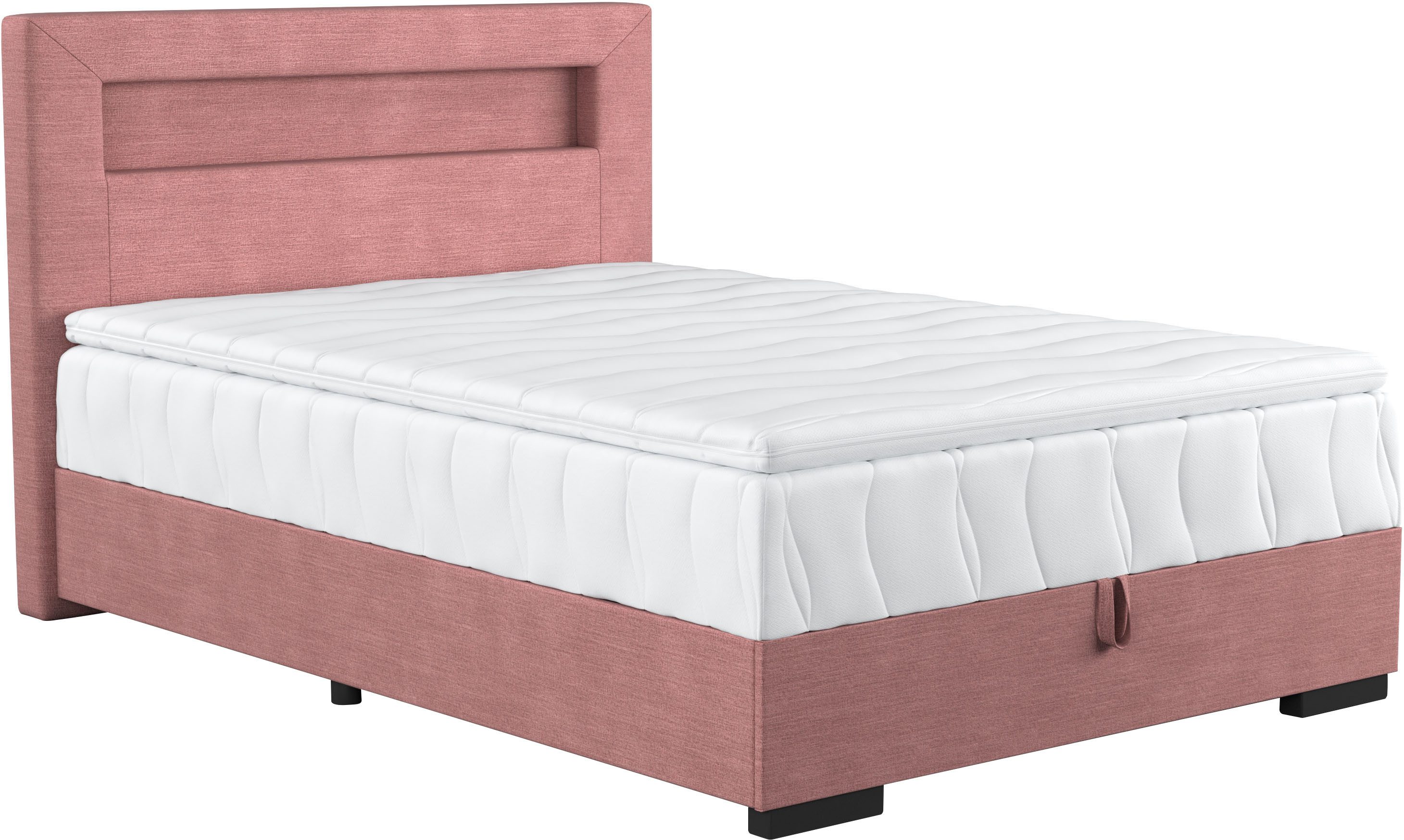 COTTA Boxspring Kelly uitgerust met led-licht, incl. bedlade