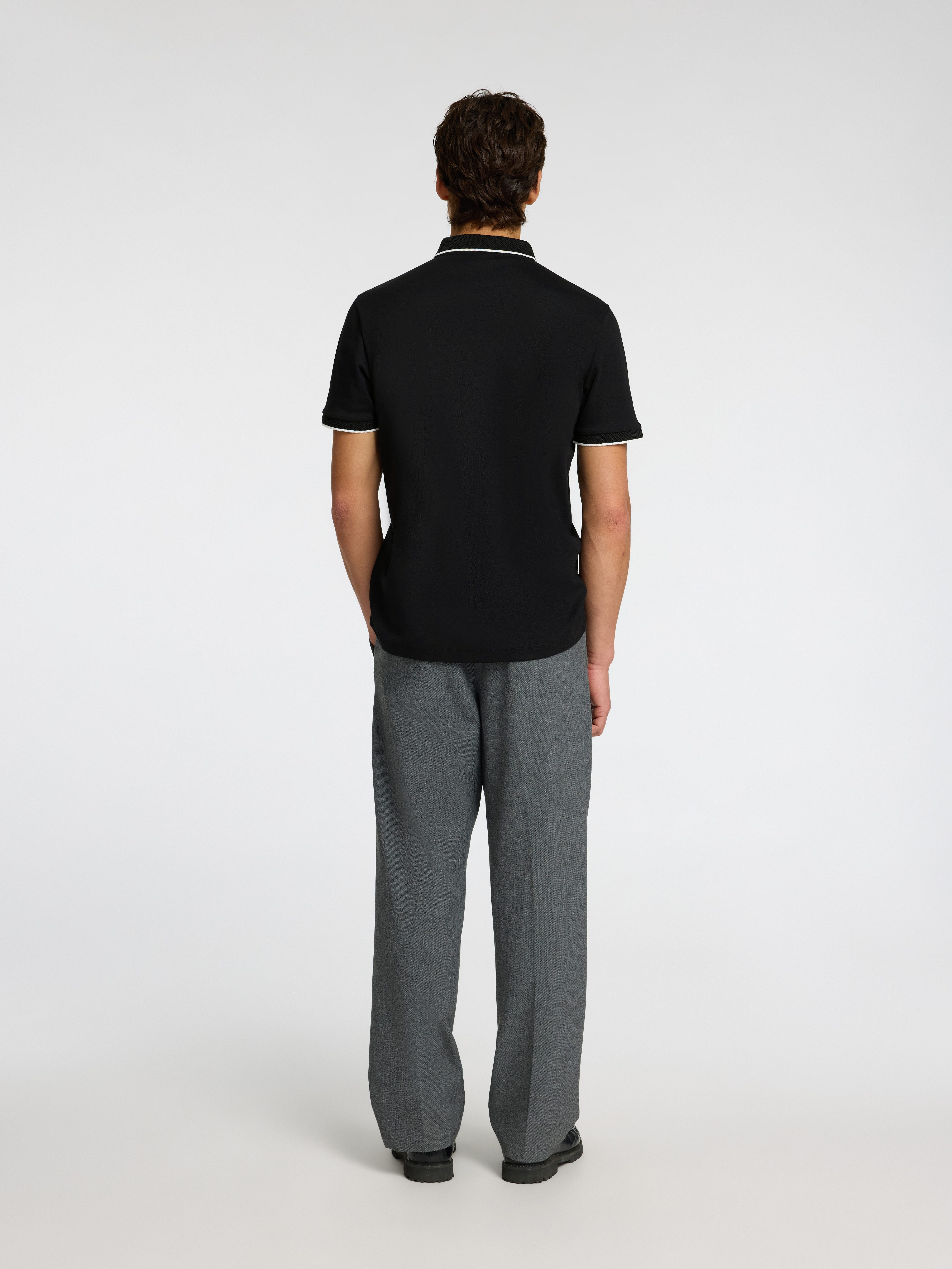 SELECTED HOMME Poloshirt SLHFAVE SPORT ZIP SS POLO NOOS