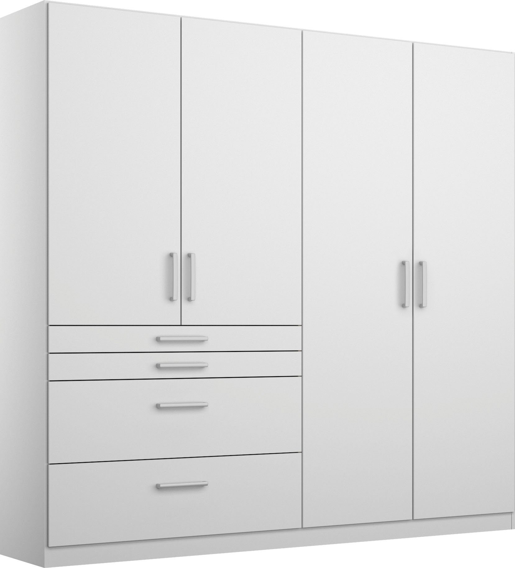 rauch Kastenset Kledingkast kast garderobe garderobekast hoekkast HOMBURG veel opbergruimte, bovenste lade met indeling made in germany