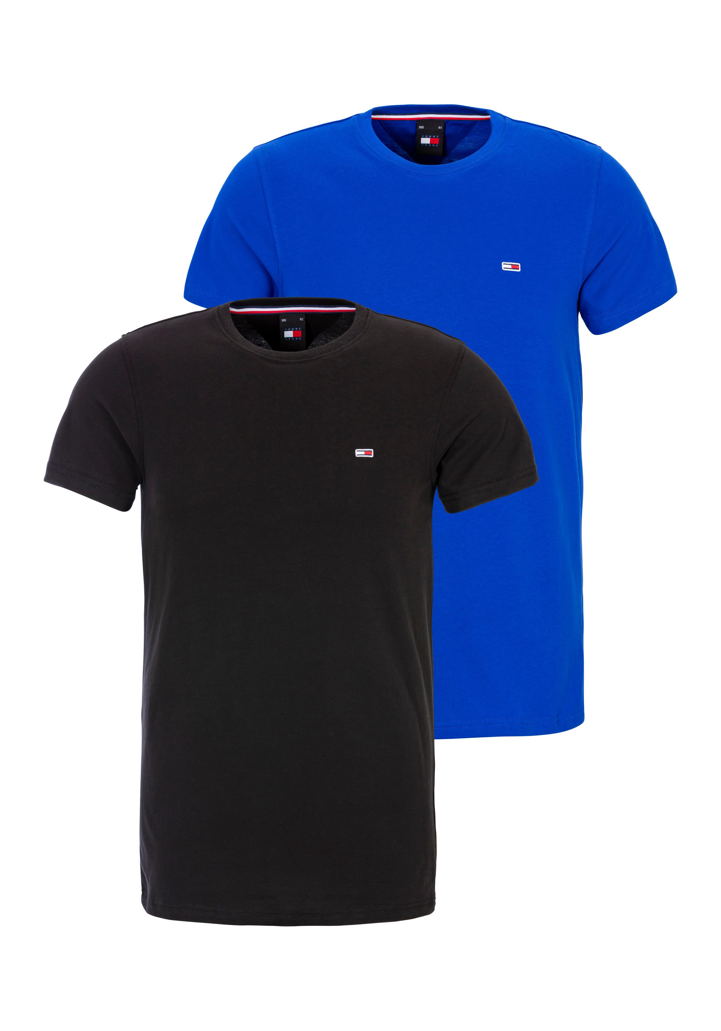 Tommy Jeans Plus T-shirt TJM XSLIM 2PACK JERSEY TEE EXT (set, 2-delig)