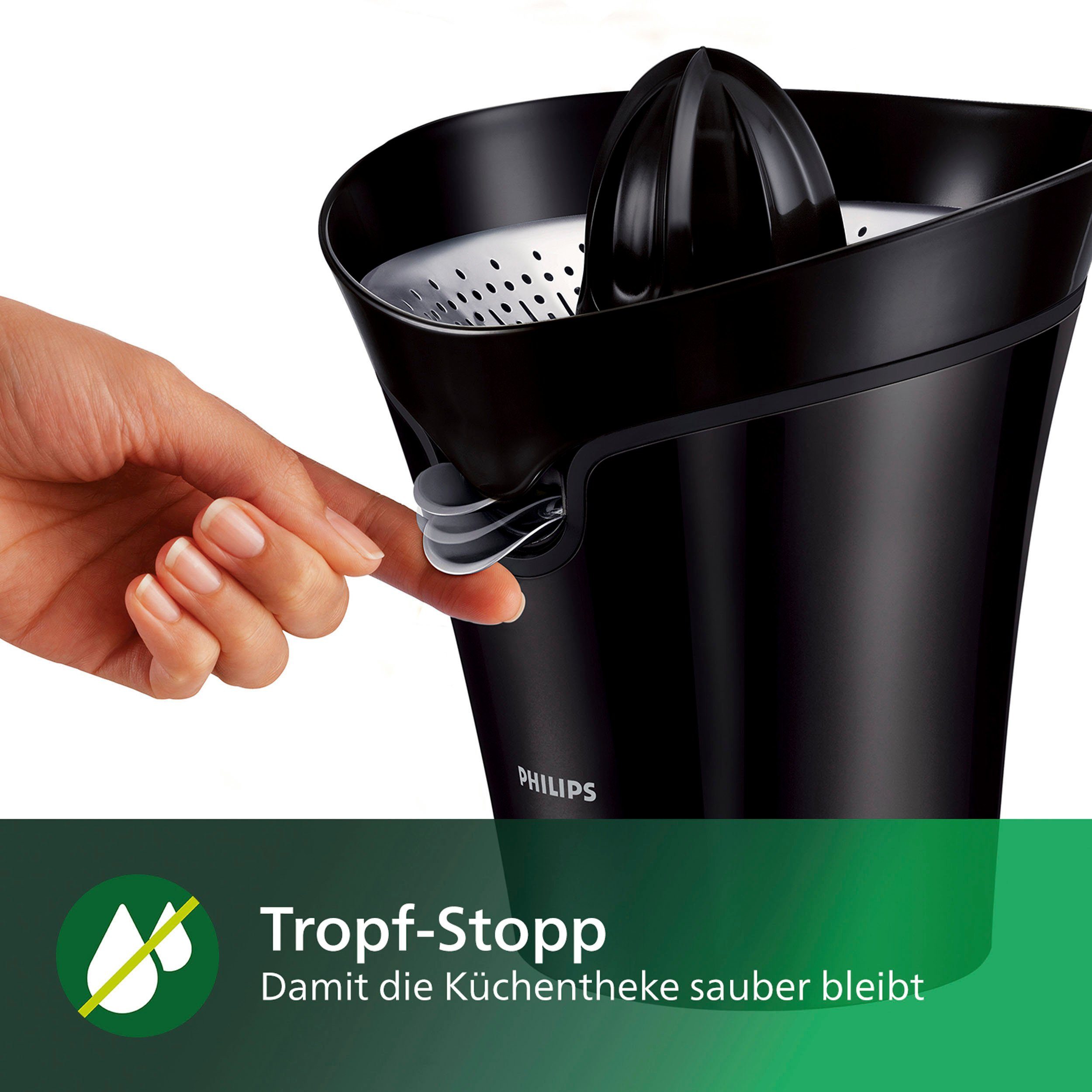 Philips Citruspers HR2752/90 Avance Collection, met druppelstop en aromadeksel