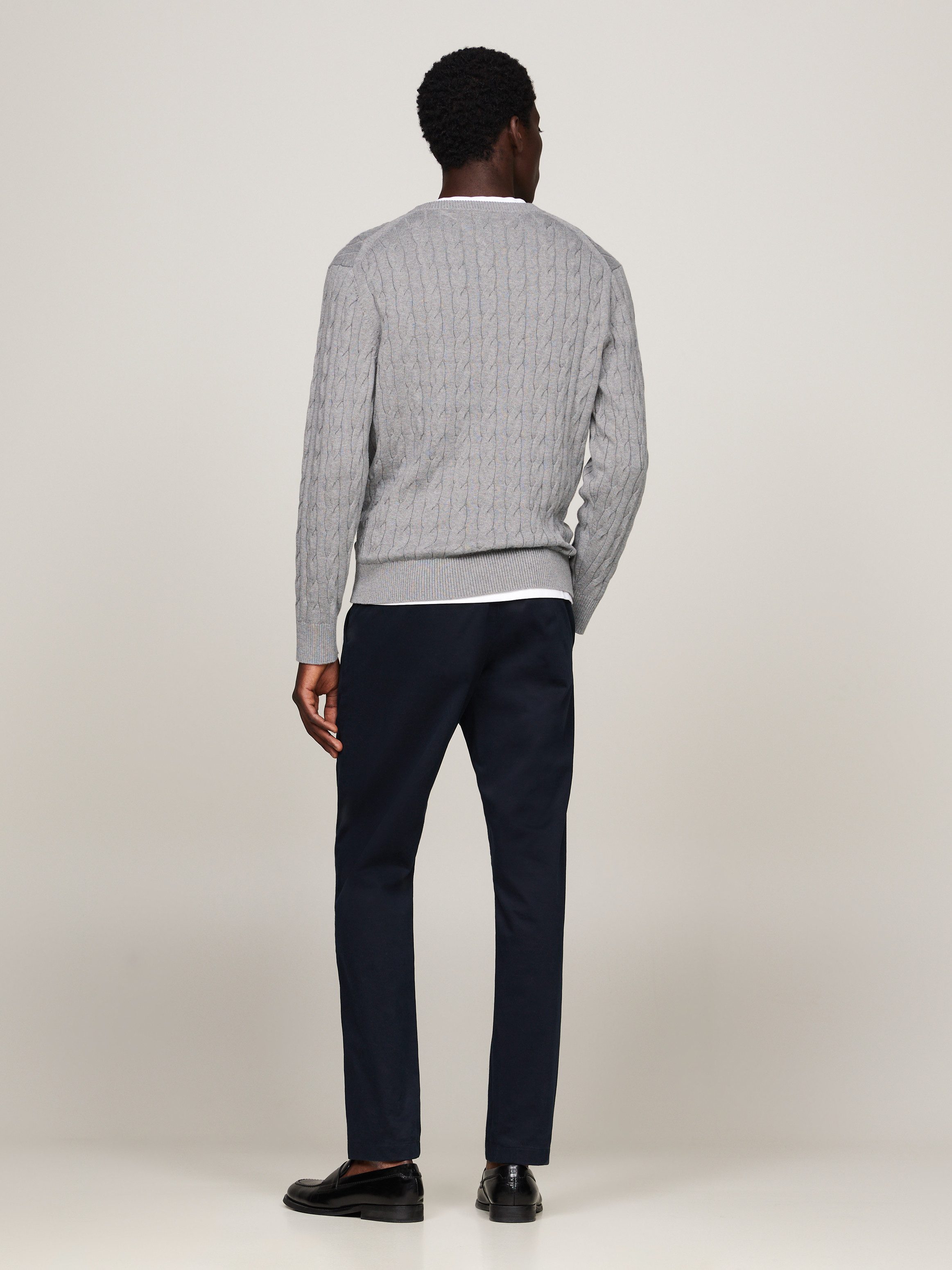 Tommy Hilfiger Gebreide trui CLASSIC CABLE CREW NECK