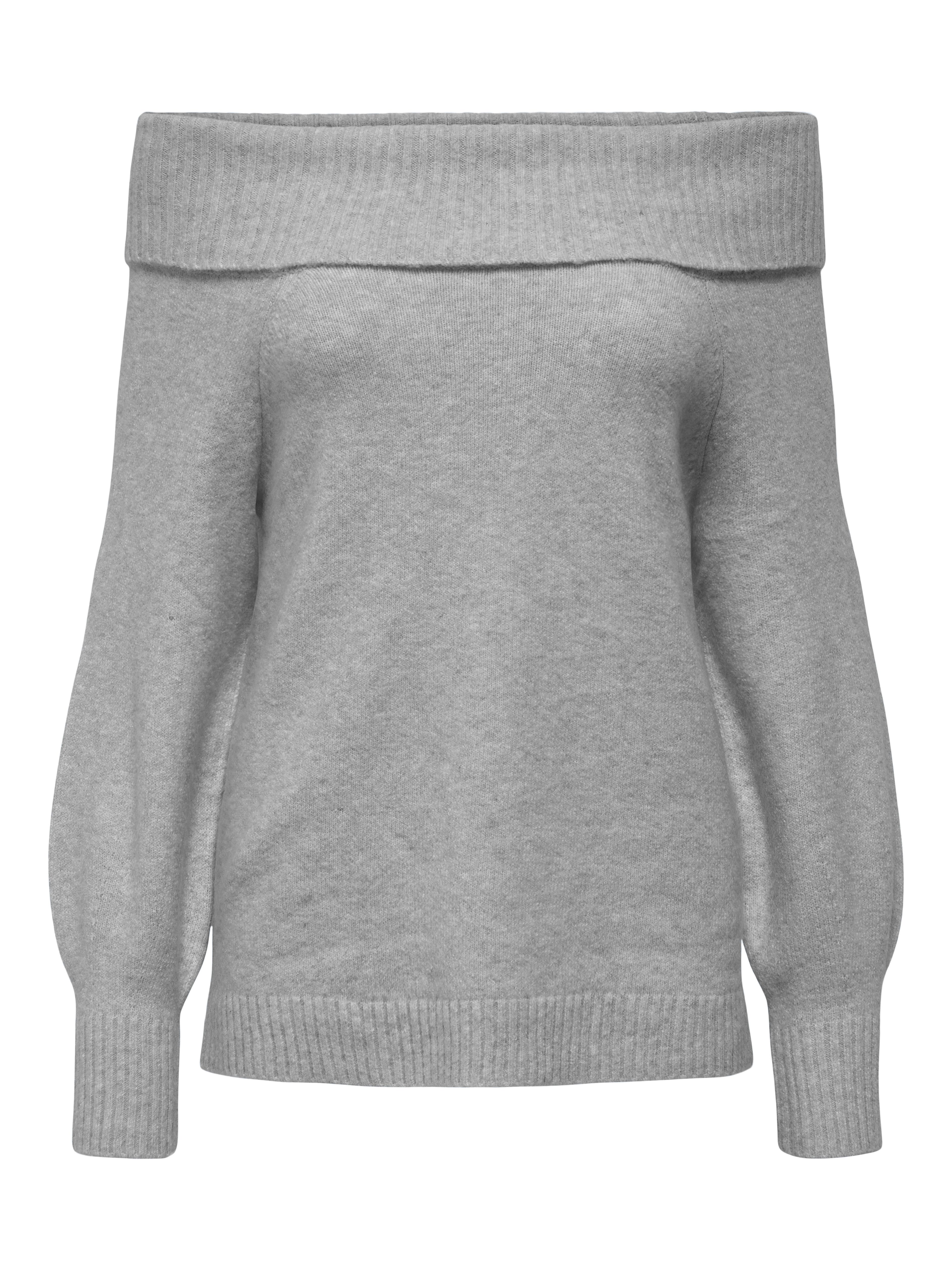 Only Trui met carmenhals ONLJEANETT LIFE L S OFF SHOULDER CC KNT