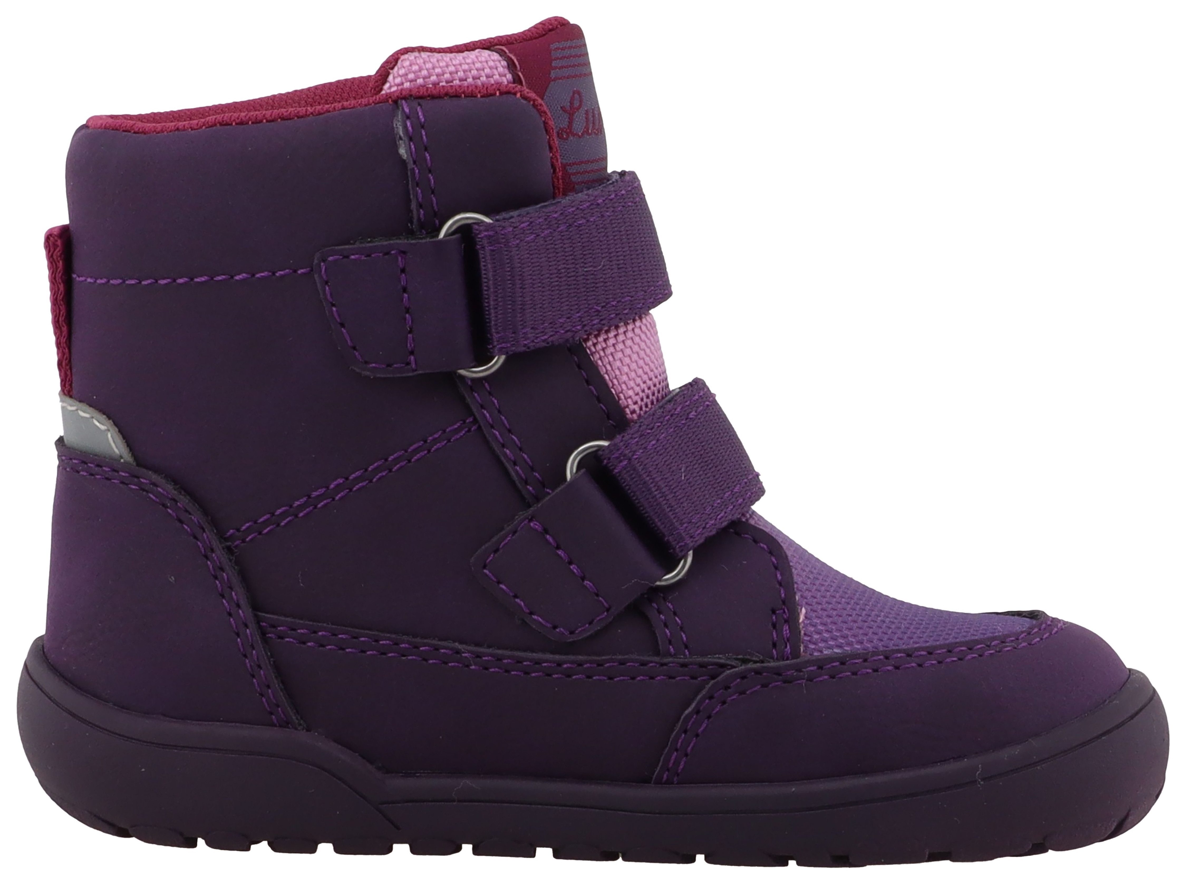 Lurchi Barefootschoenen Jess Barefoot TEX Klittenband laarzen met TEX-uitrusting, maatsjabloon om te downloaden