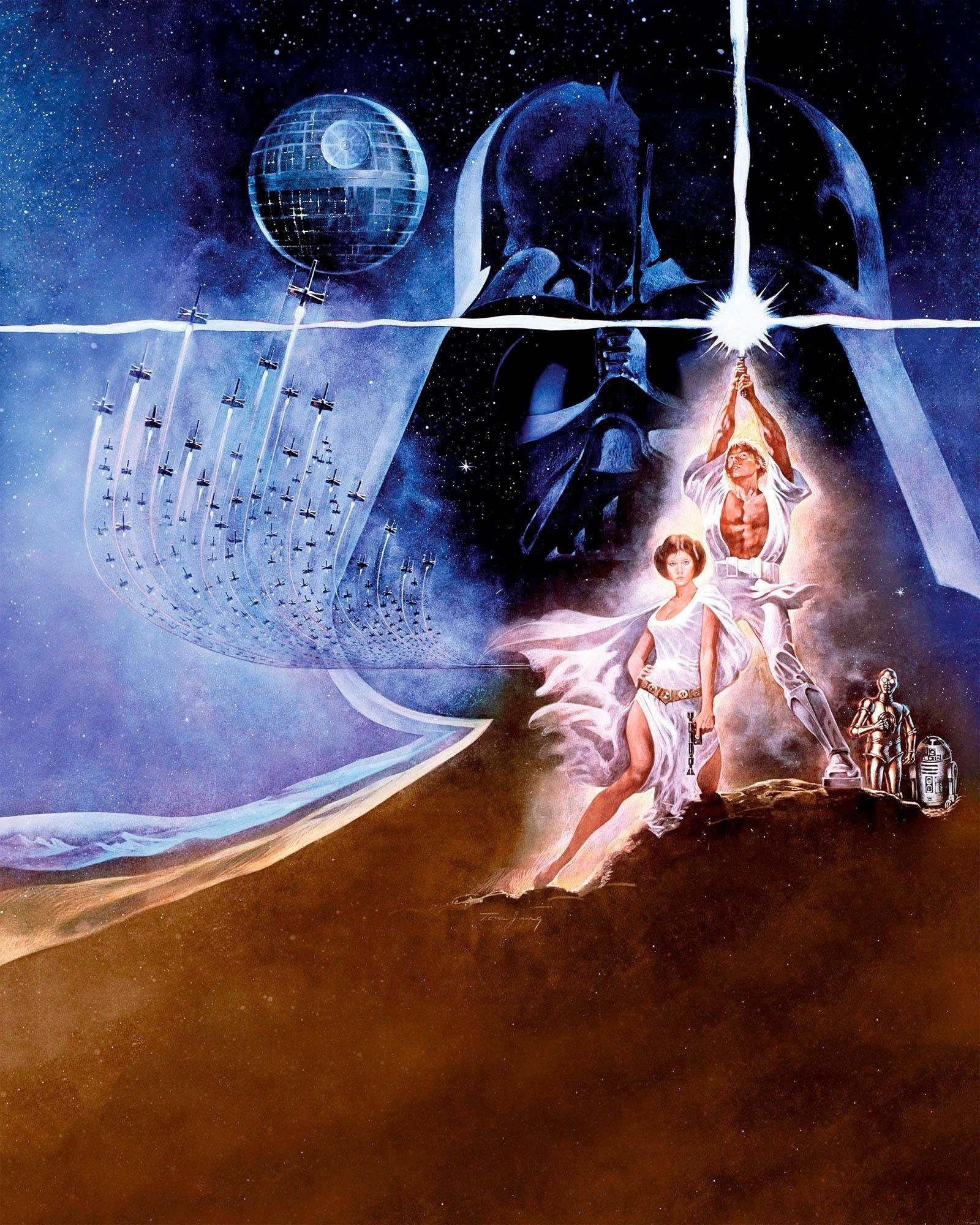 Komar Vliesbehang Star Wars Poster Classic2