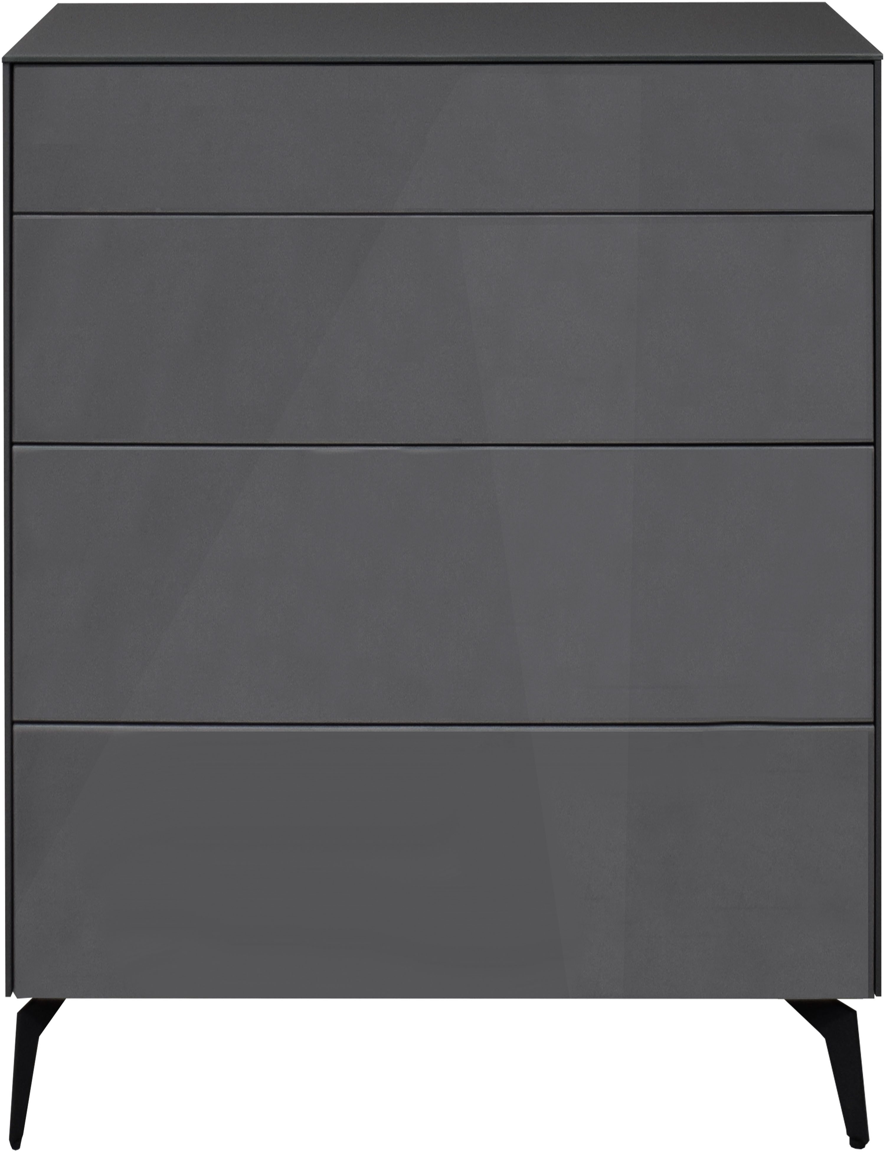Mäusbacher Kast Imola BESTSELLER! Mäusbacher commode met glasfront en glazen bovenblad