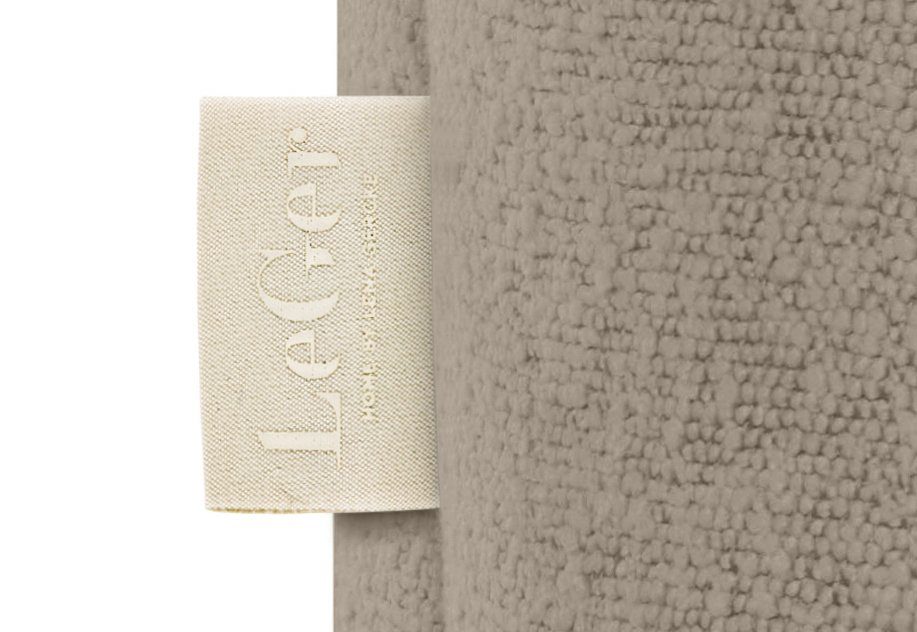 LeGer Home by Lena Gercke 3-zitsbank Dilara afgeronde rugleuning en front, in 3 stofkwaliteiten