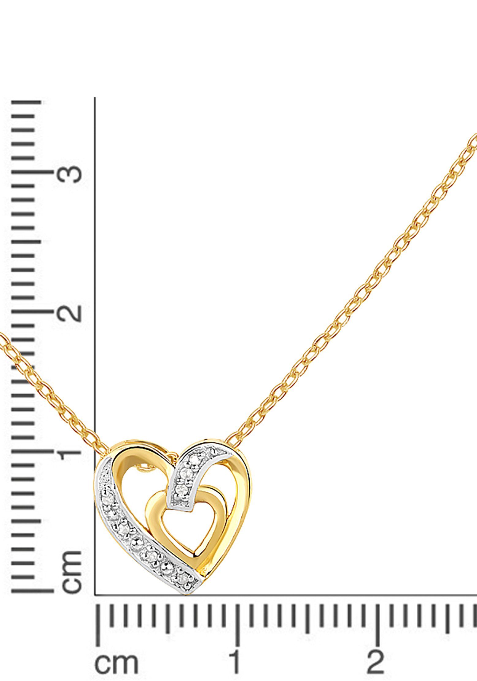 Firetti Ketting met hanger Sieraad Geschenk, Hart