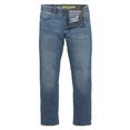 lee 5-pocketsjeans extreme motion straight fit jeans blauw