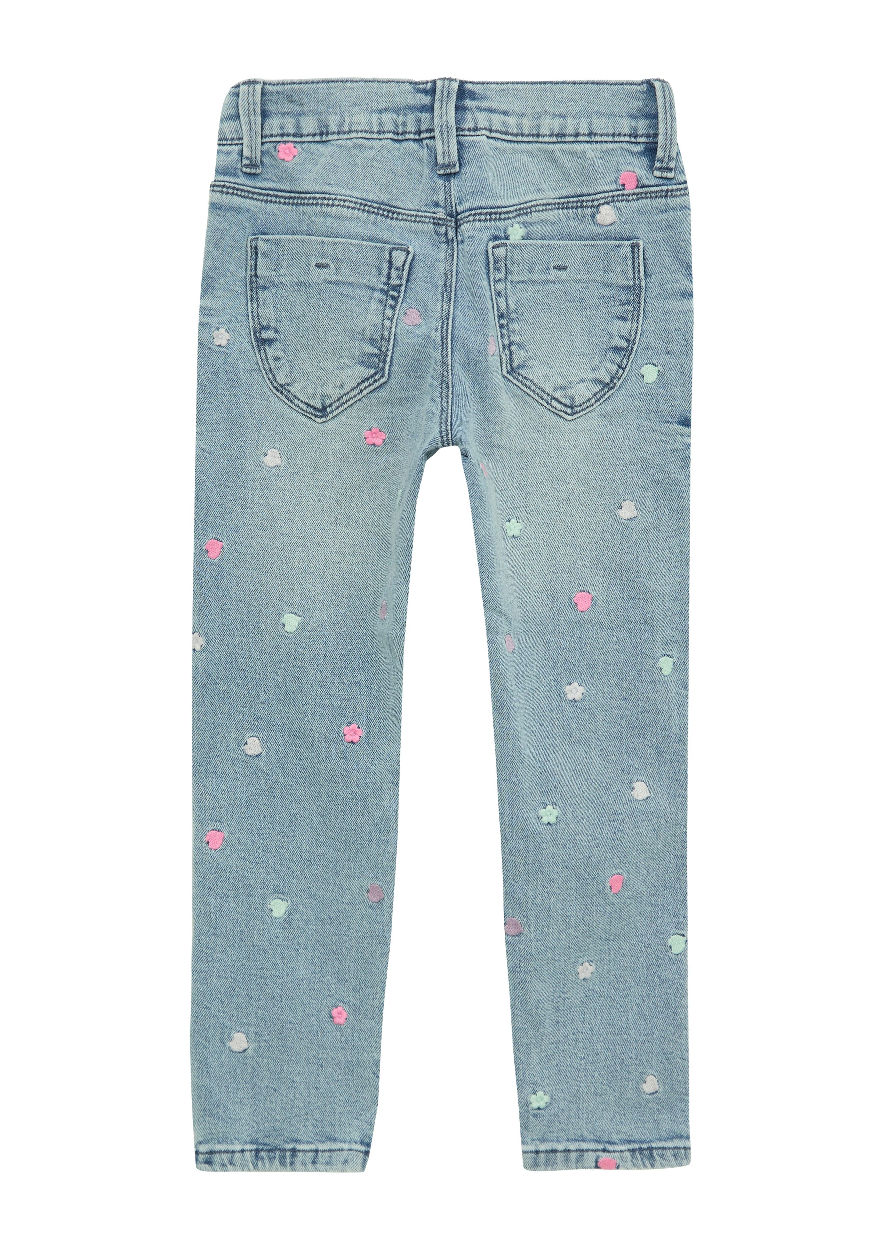 s.Oliver RED LABEL Junior Regular fit jeans met print
