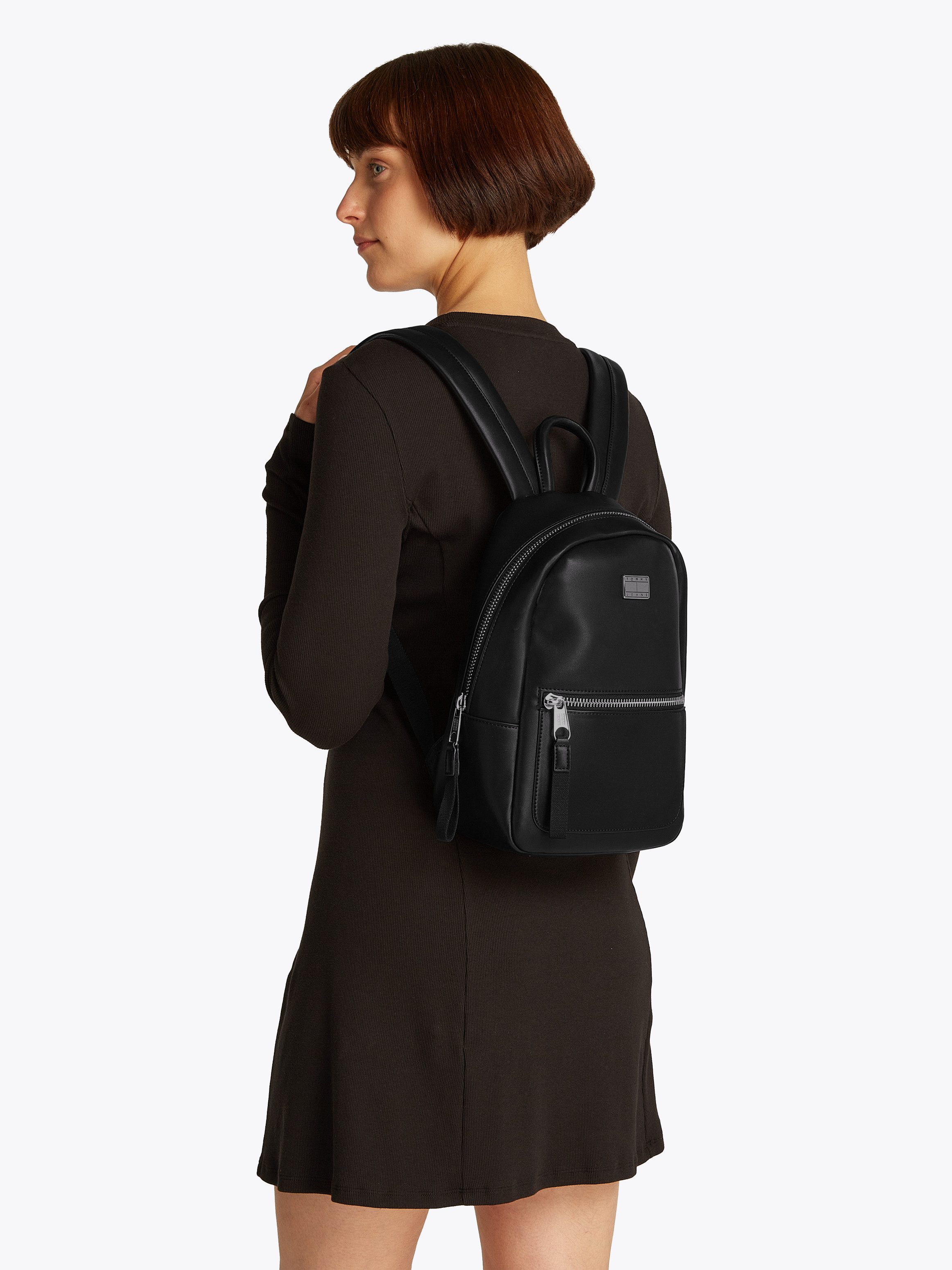 TOMMY JEANS Rugzak TJW AMERICAN COOL BACKPACK , dames rugzak met tommy jeans applicatie