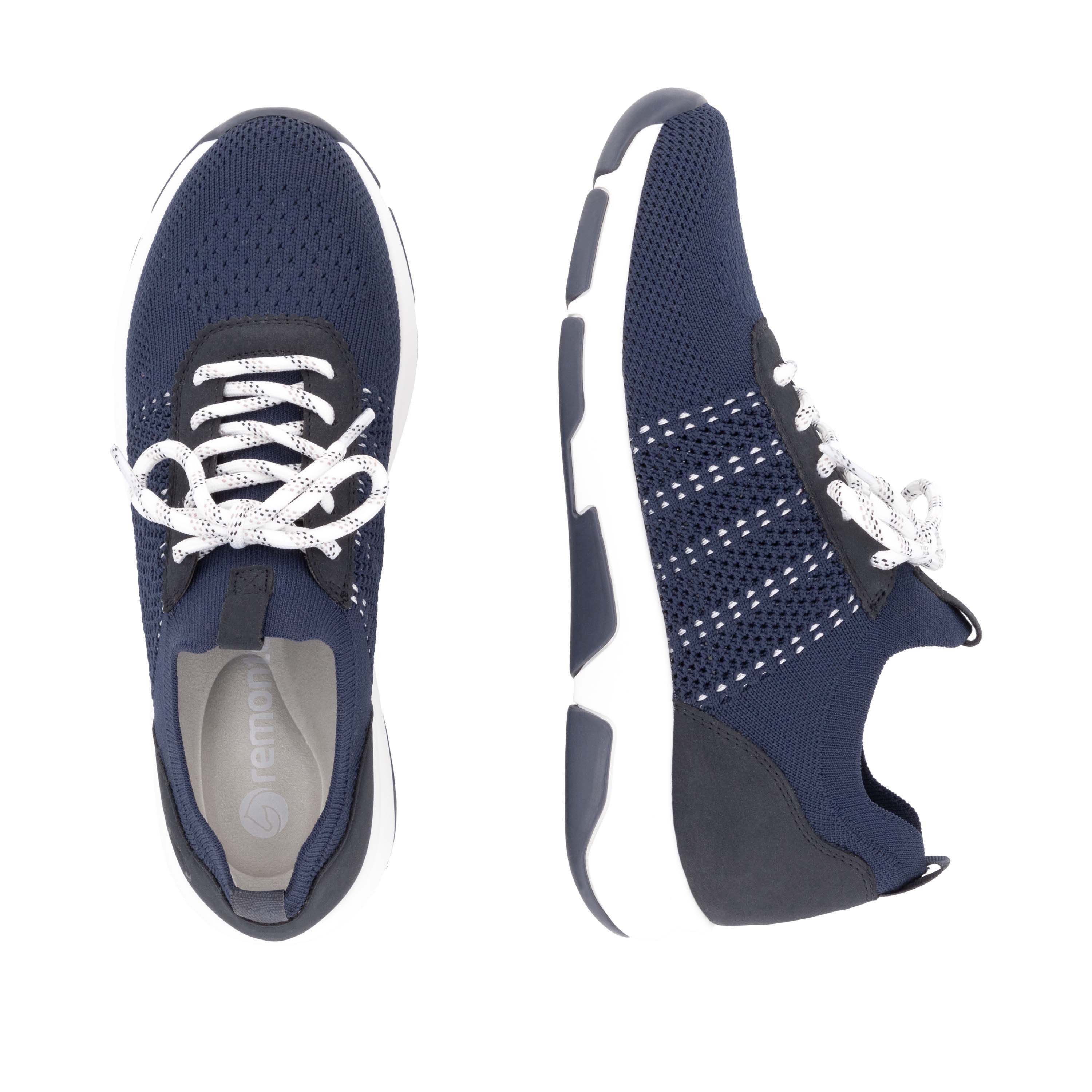 Remonte Slip-on sneakers , vrijetijdsschoen, lage schoen, slipper, instapschoen met aantrek-lussen