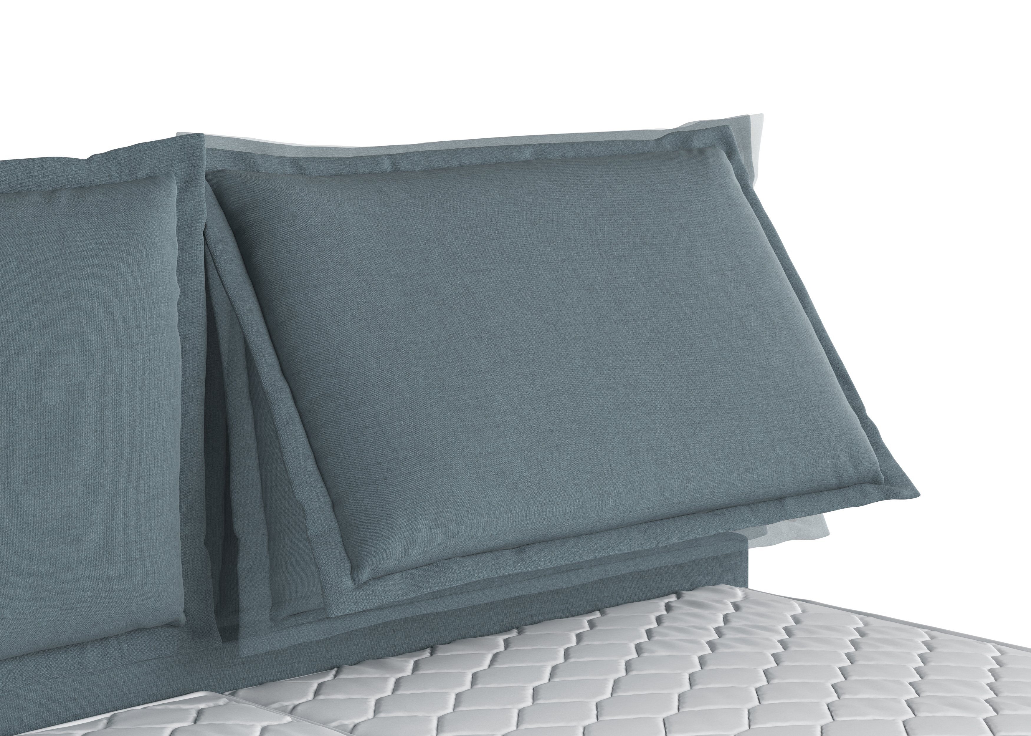 Maintal Gestoffeerd bed Lyara naar keuze zonder matras of kies uit 3 matrassoorten