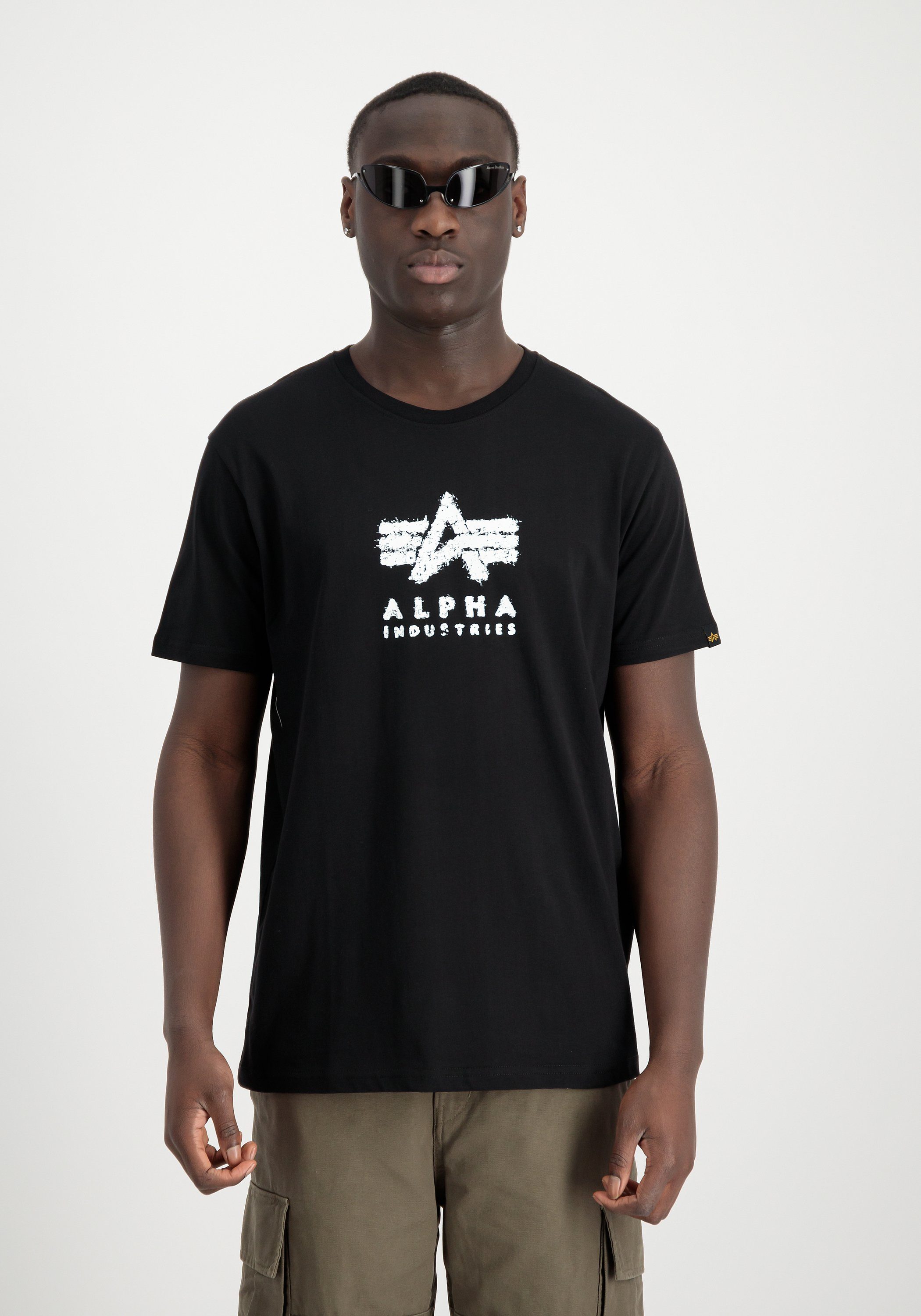 Alpha Industries T-shirt Alpha Industries Men - T-Shirts Grunge Logo T-Shirt