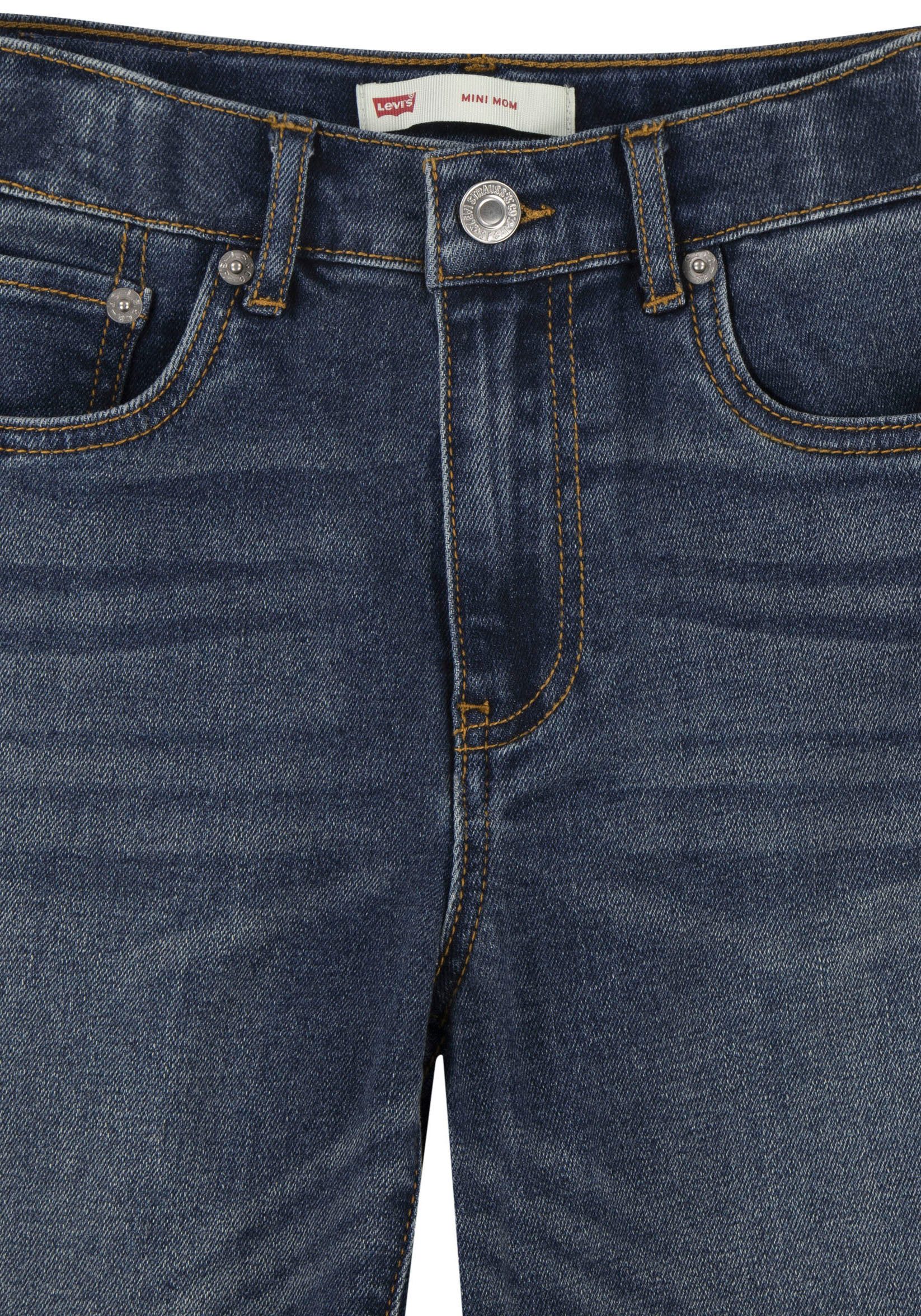 Levi's Kidswear 5-pocket jeans LVG MINI MOM JEANS in mom-fit, voor meisjes