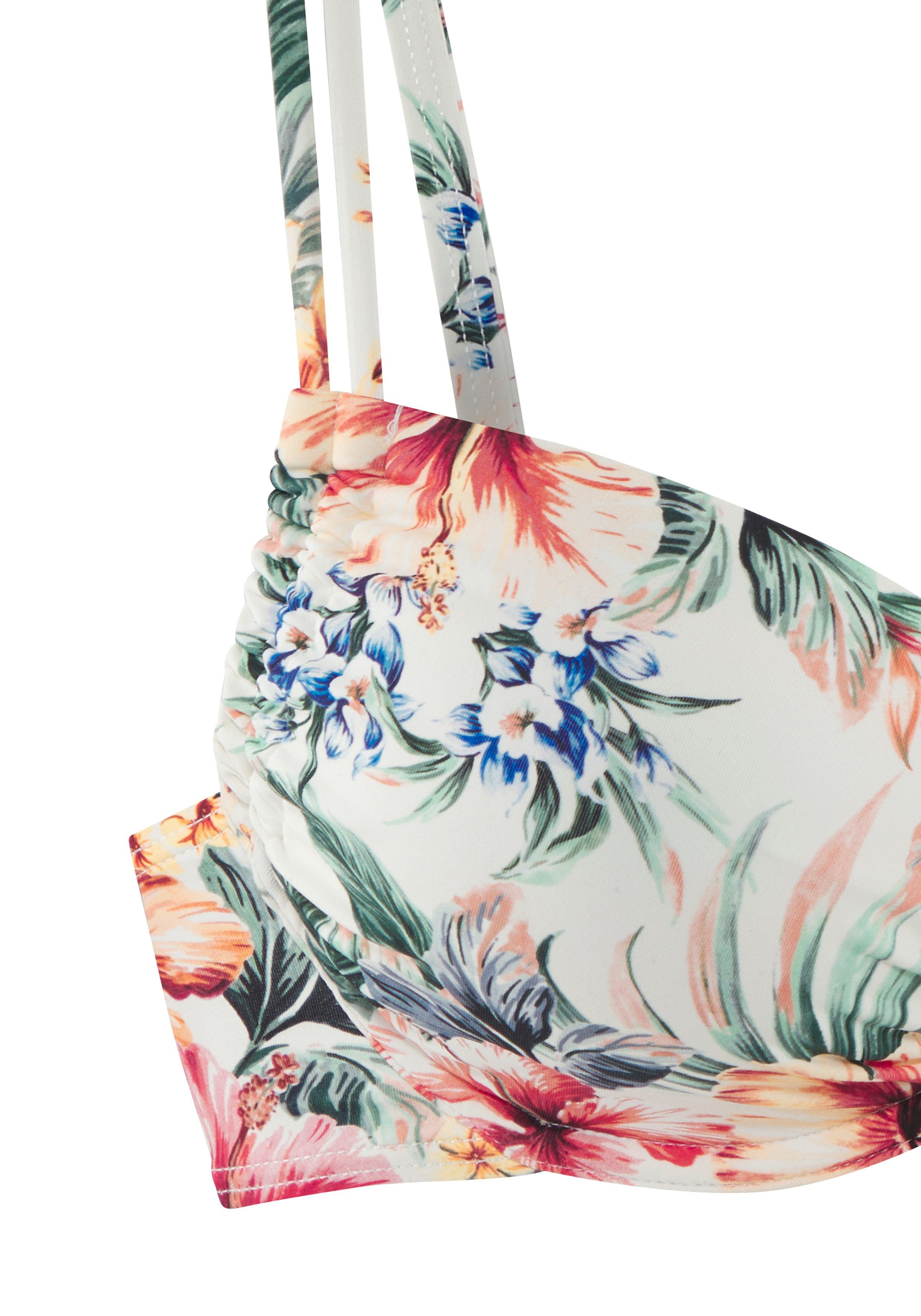 Lascana Beugelbikinitop Salsa met mooie bloemenprint