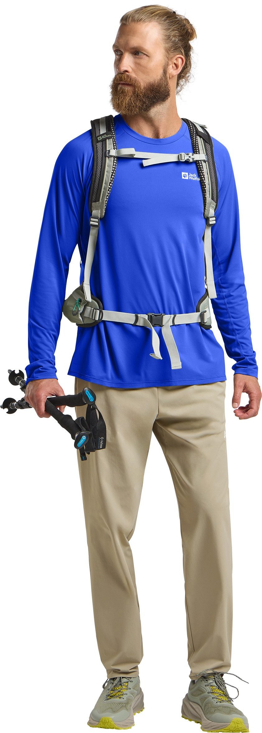 Jack Wolfskin Shirt met lange mouwen PRELIGHT SWIFT LS M