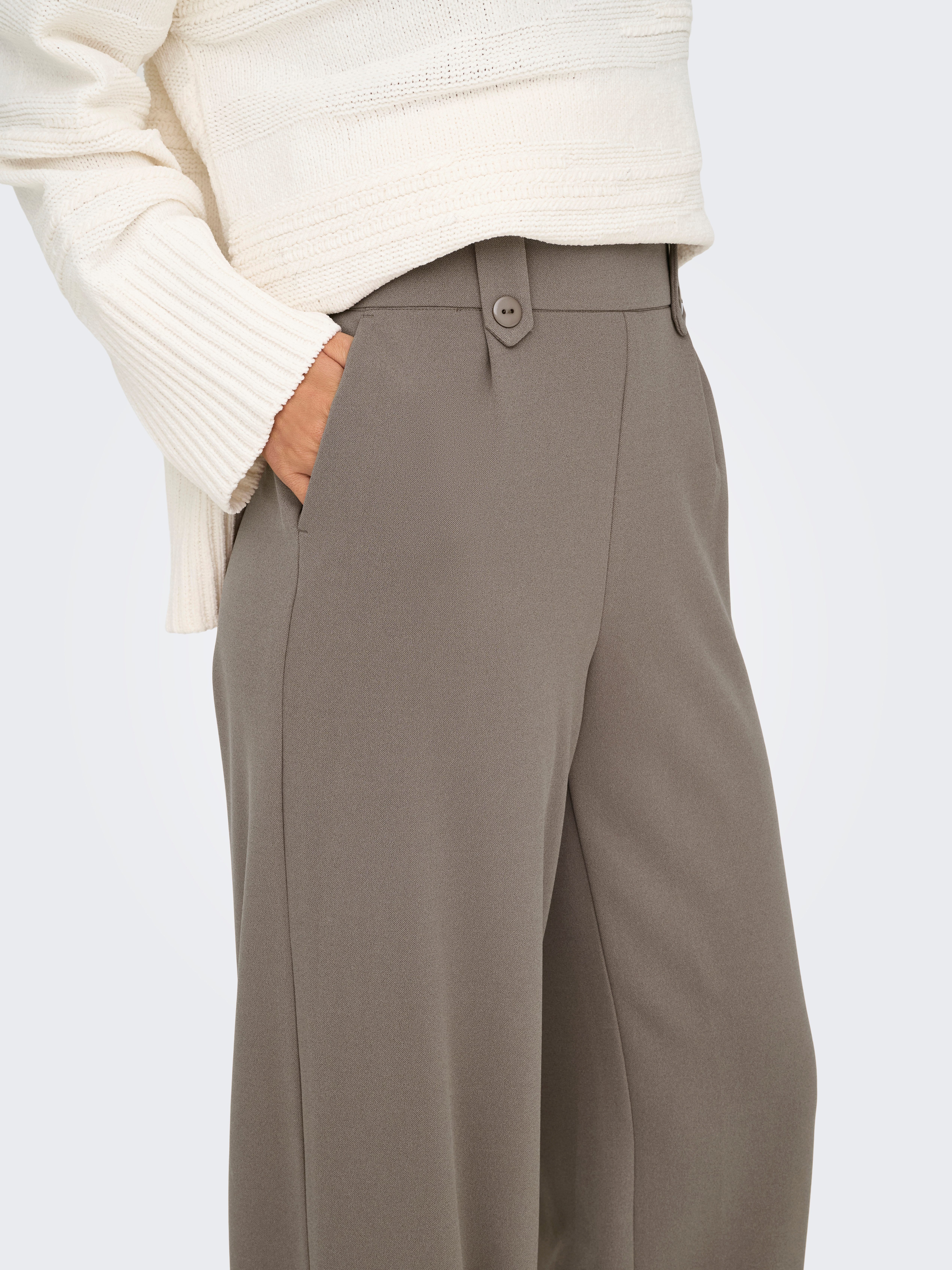 Only Pantalon ONLKLARA-EVI HW STR PANT CC TLR RP