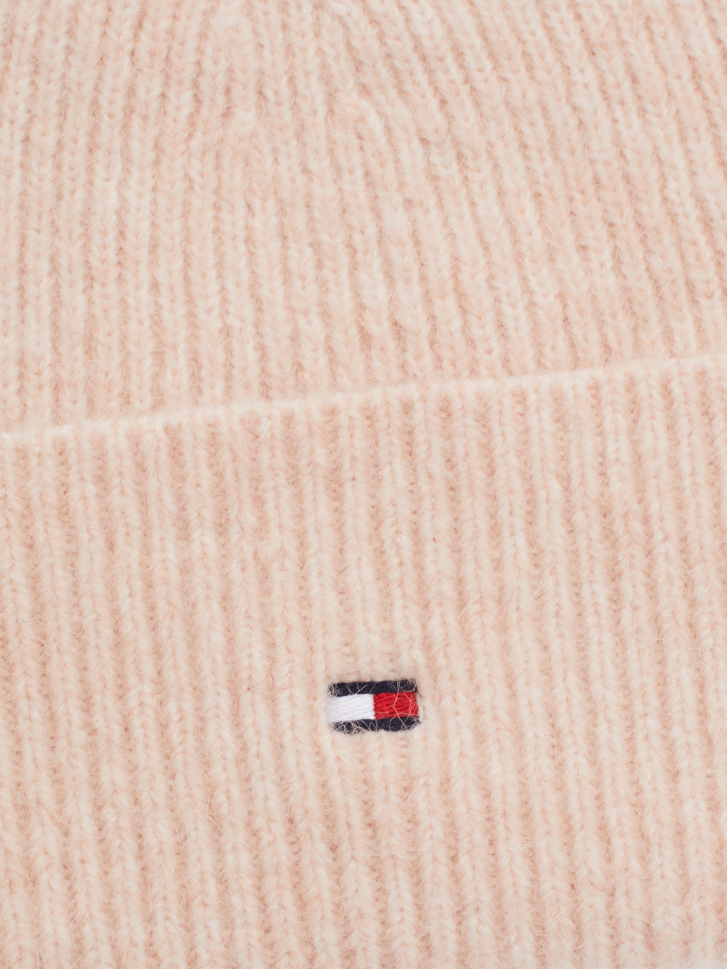 Tommy Hilfiger Gebreide muts ESSENTIAL FLAG FUZZY BEANIE