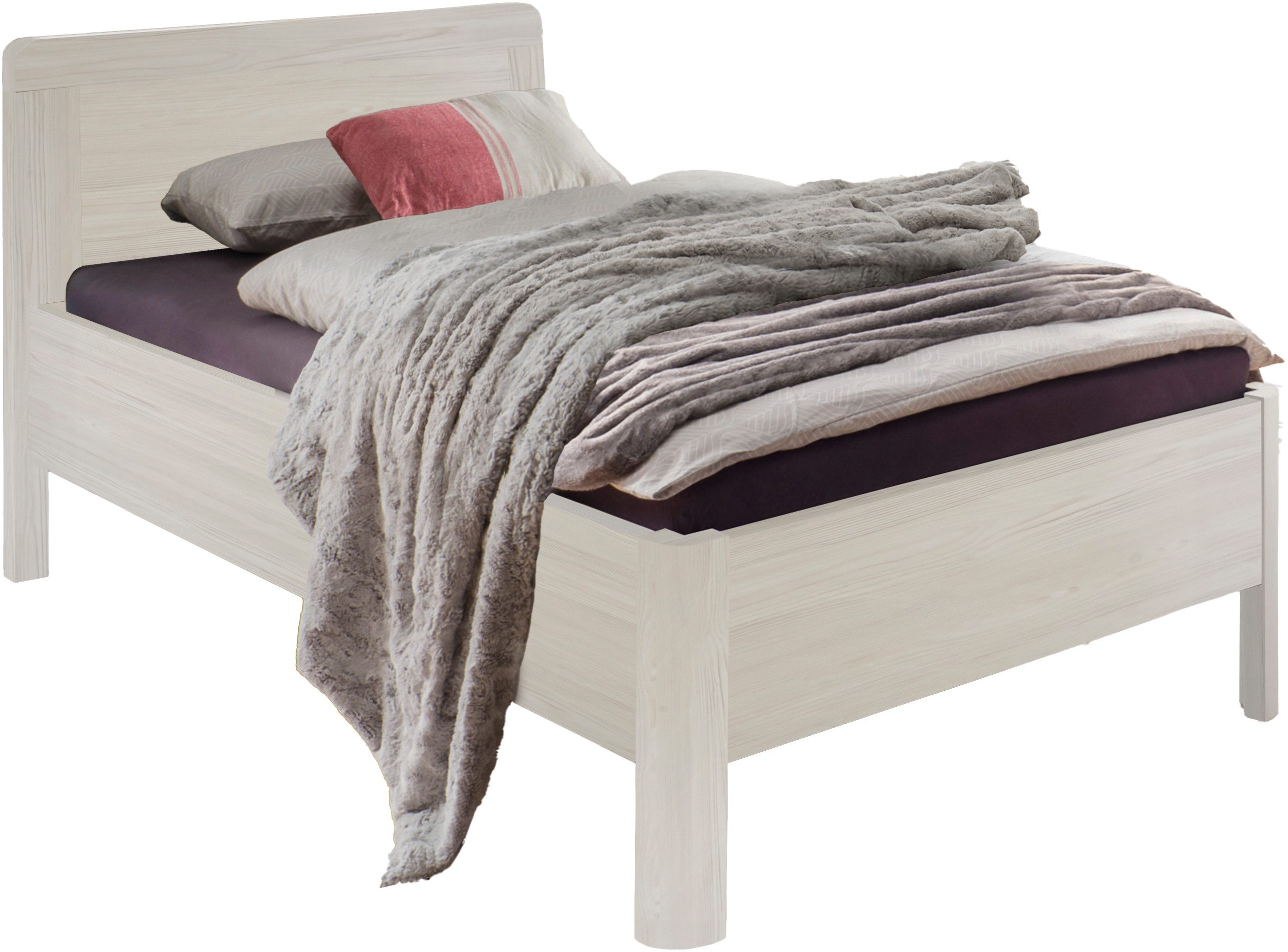 WIEMANN Houten bed Bern viervoudig verstelbare lighoogte bedden beige