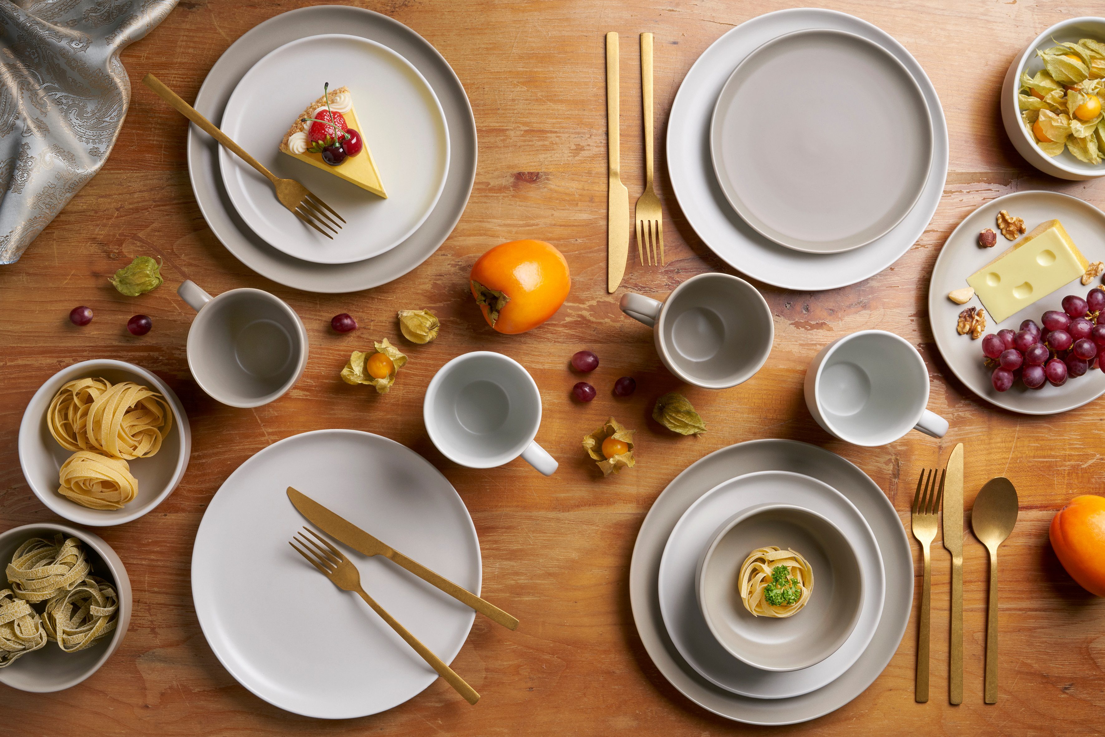 van Well Combi-servies Servies-set Stockholm, 16-delig (set, 16-delig)