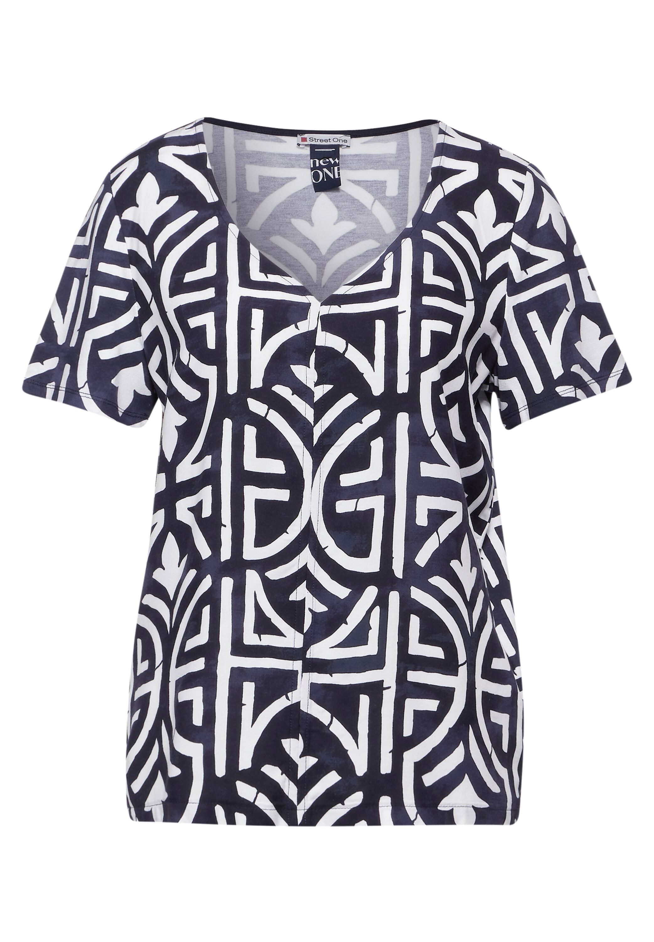 STREET ONE T-shirt met grafisch patroon