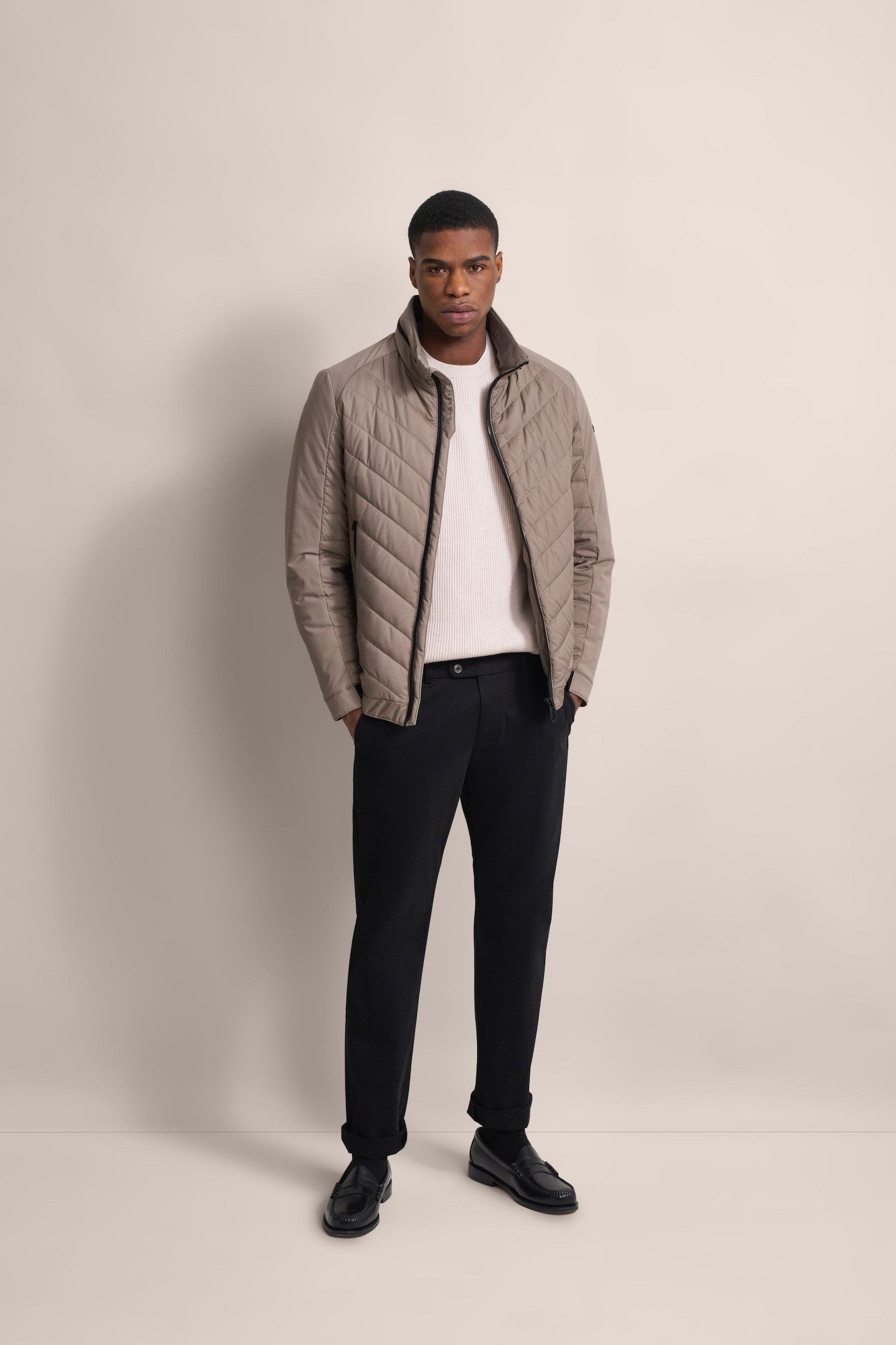 Bugatti Blouson met voorstepping