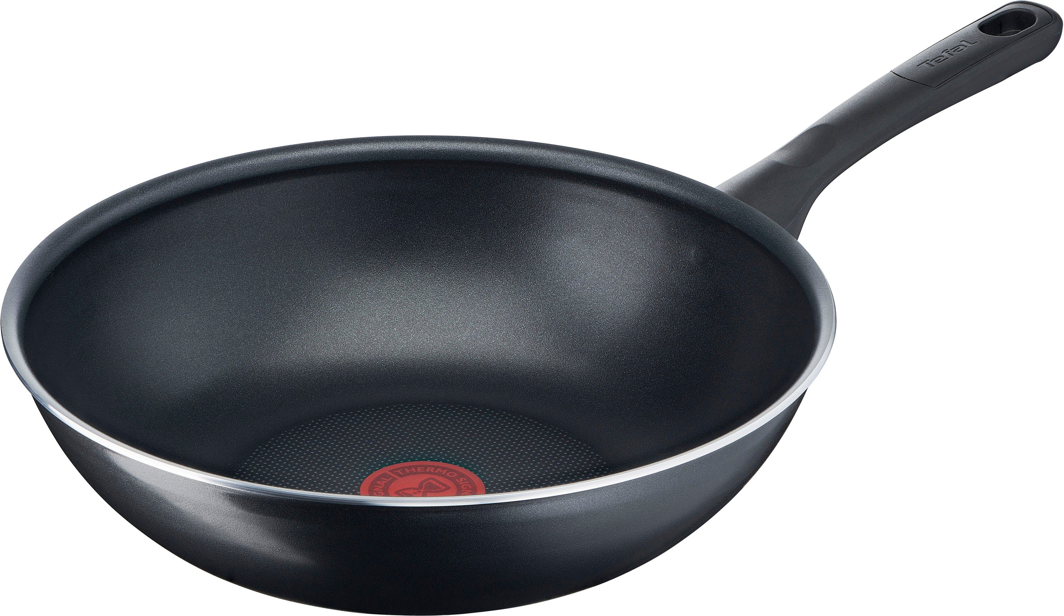 Tefal Wok Day by Day Anti-aanbakcoating, thermo-spot temperatuurindicator, 28 cm