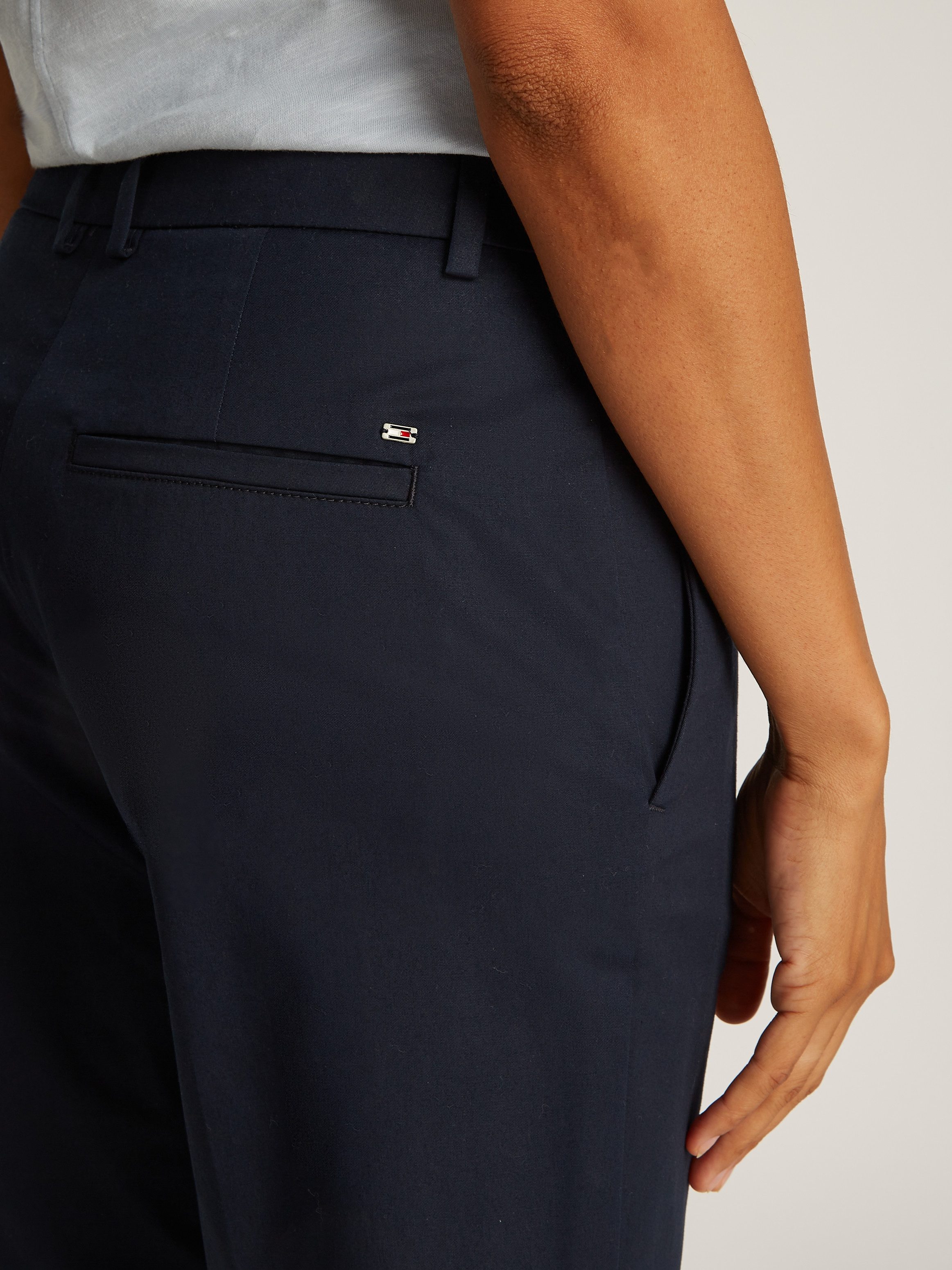 Tommy Hilfiger Chino met persplooien