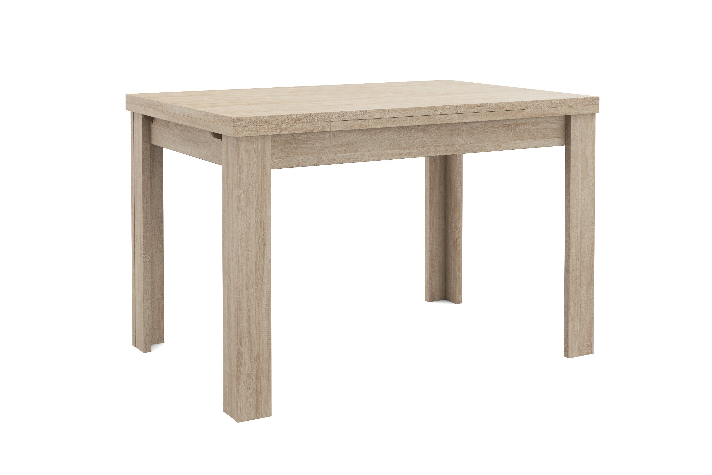 Mäusbacher Eettafel Monti BESTSELLER!, tafel, keukentafel, uittrekbare tafel uit te trekken tot 136 cm