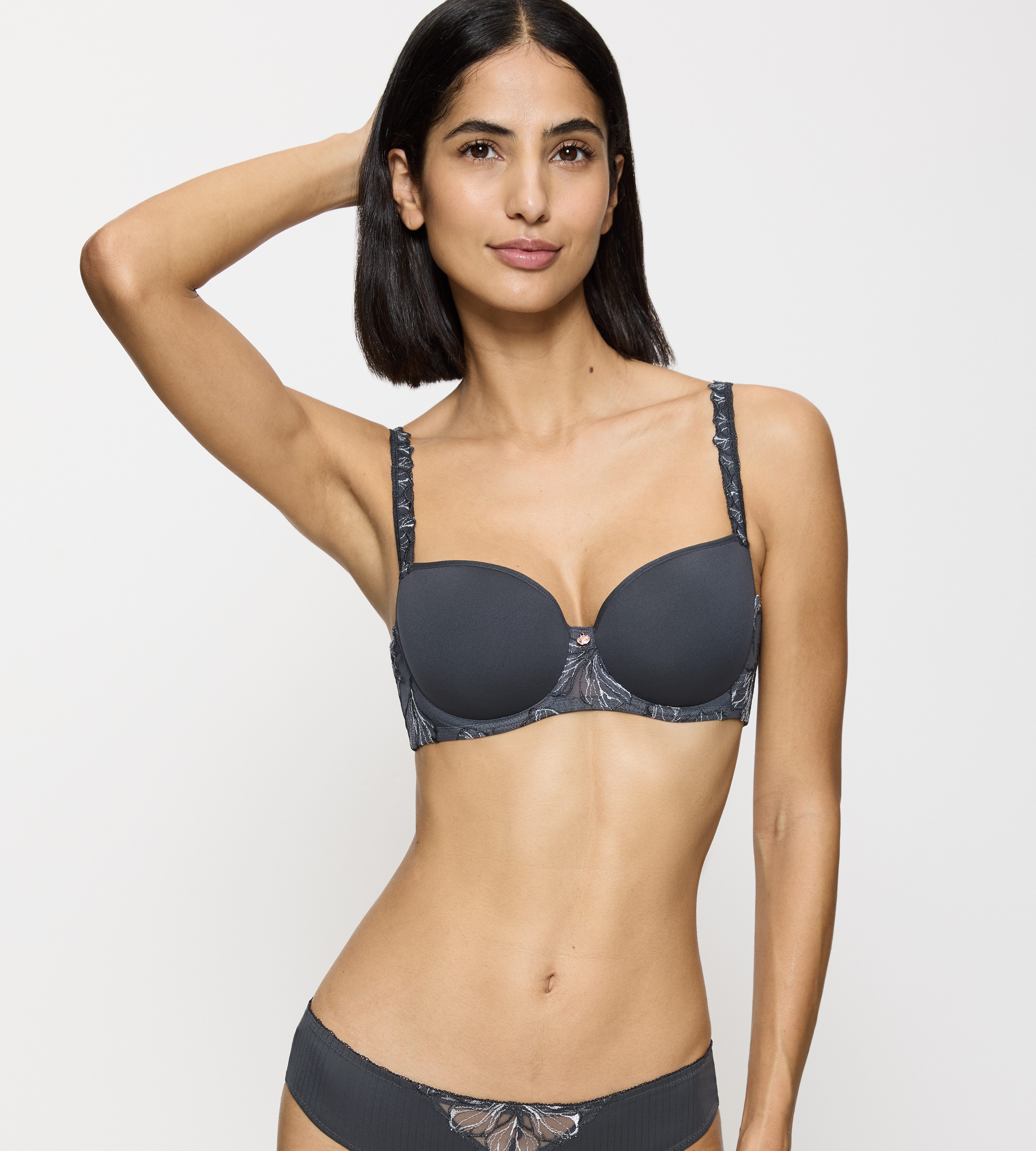 Triumph Bh met halve steuncups Wild Iris Florale