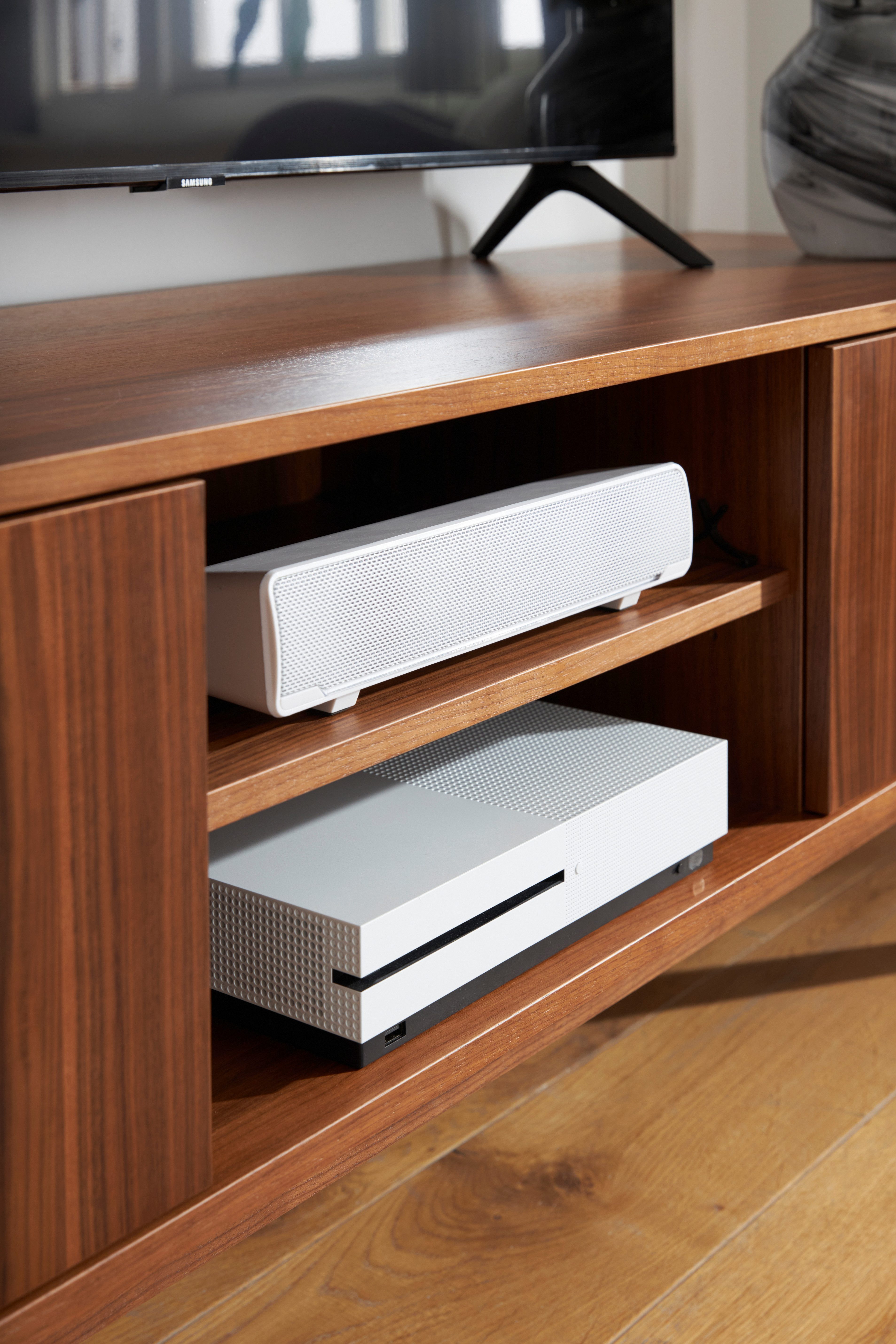 Guido Maria Kretschmer Home&Living Tv-meubel Orlando Breedte 150 cm, houtfineer, push-to-openfunctie