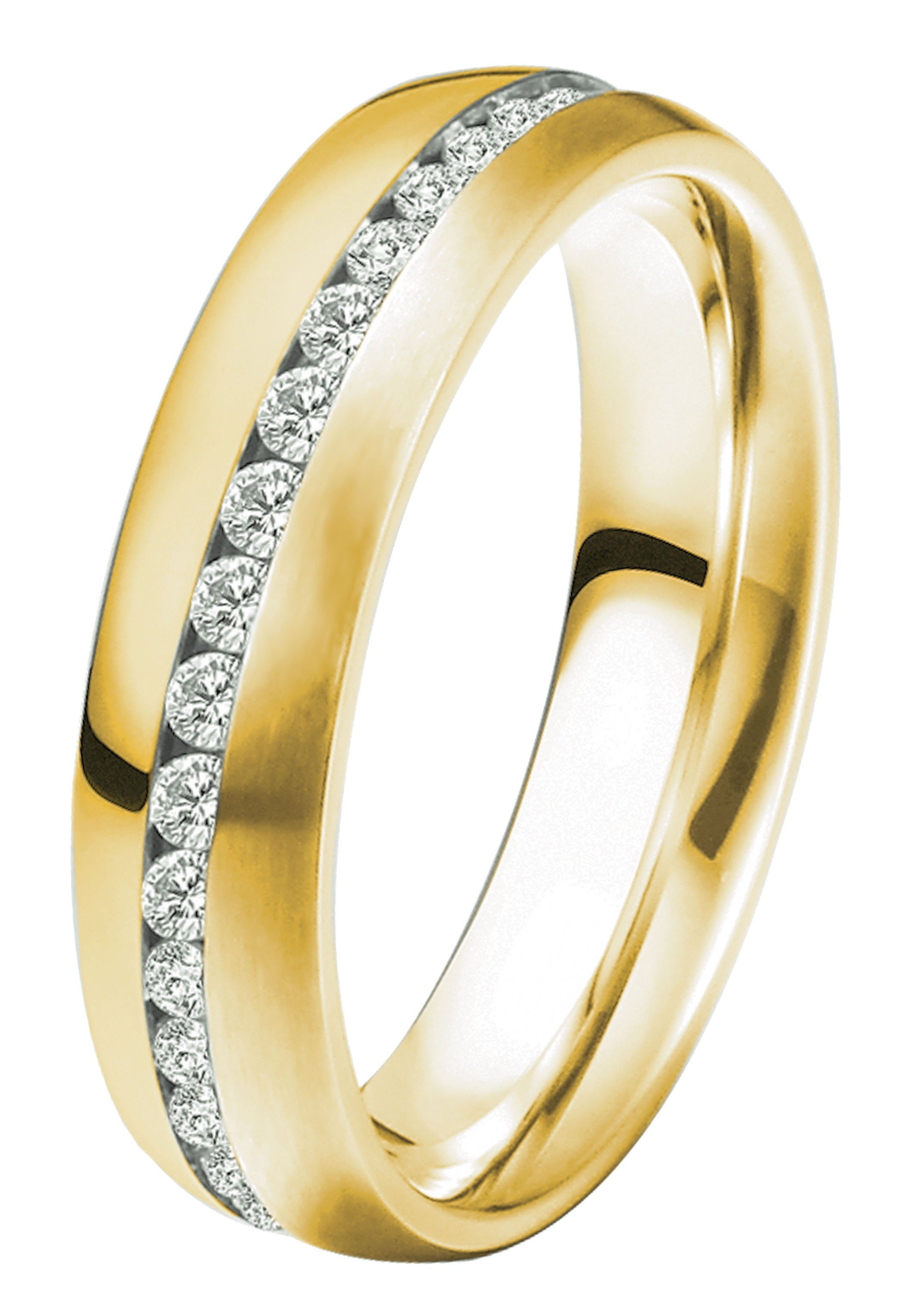 DOOSTI Trouwring Sieraad cadeau zilverkleur 925 trouwring partner ring LIEFDE