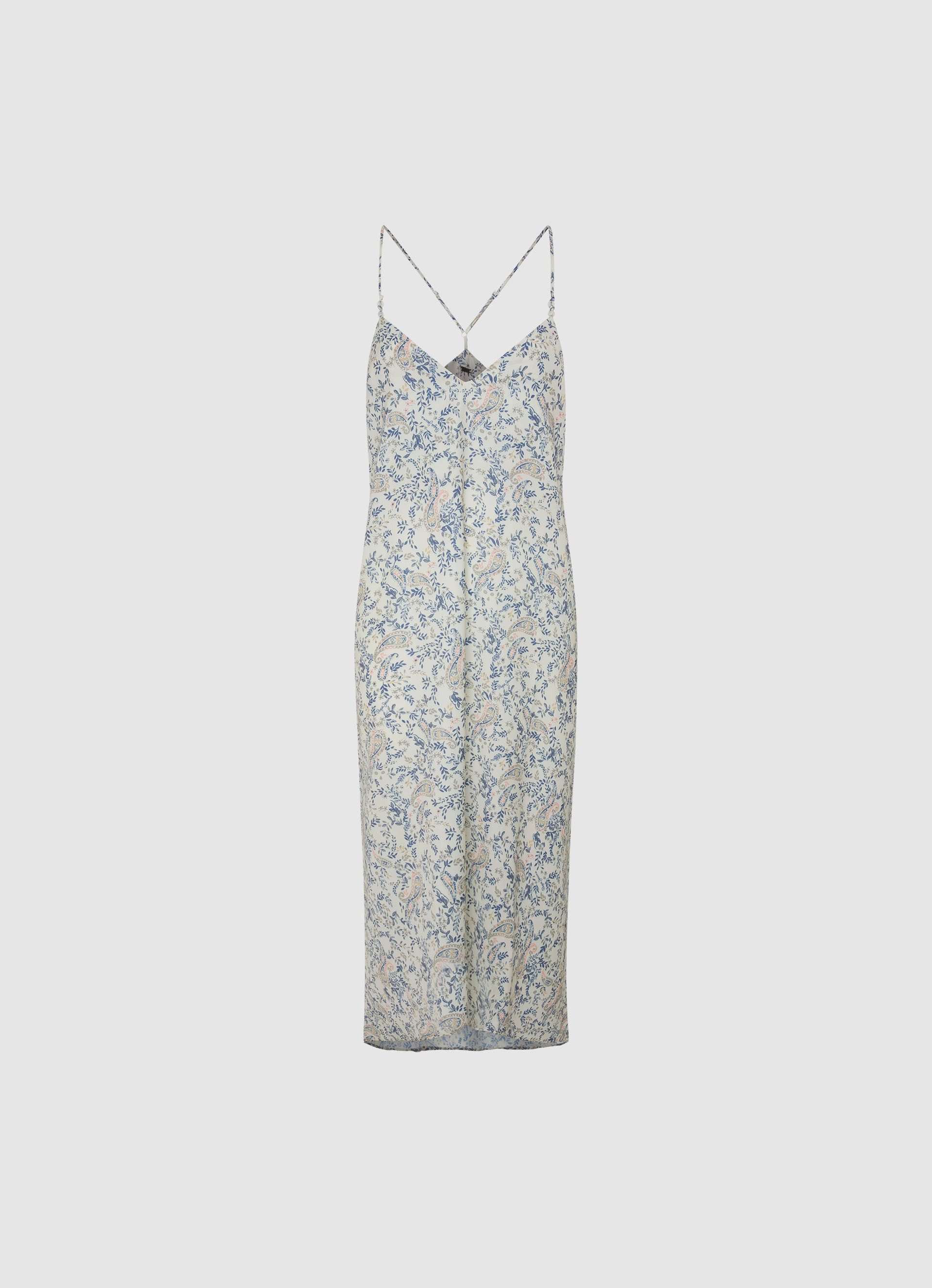 Pepe Jeans Jurk met spaghettibandjes MOLLY met paisleyprint