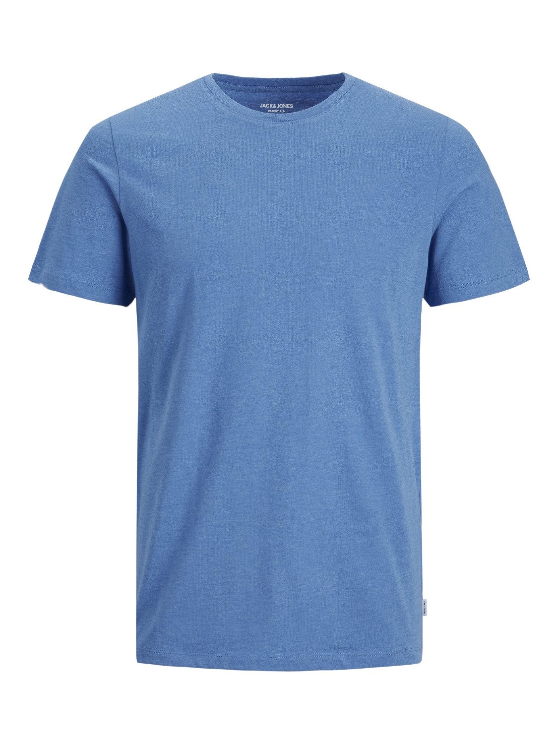 Jack & Jones Shirt met ronde hals JJEORGANIC MELANGE TEE SS O-NECK NOOS