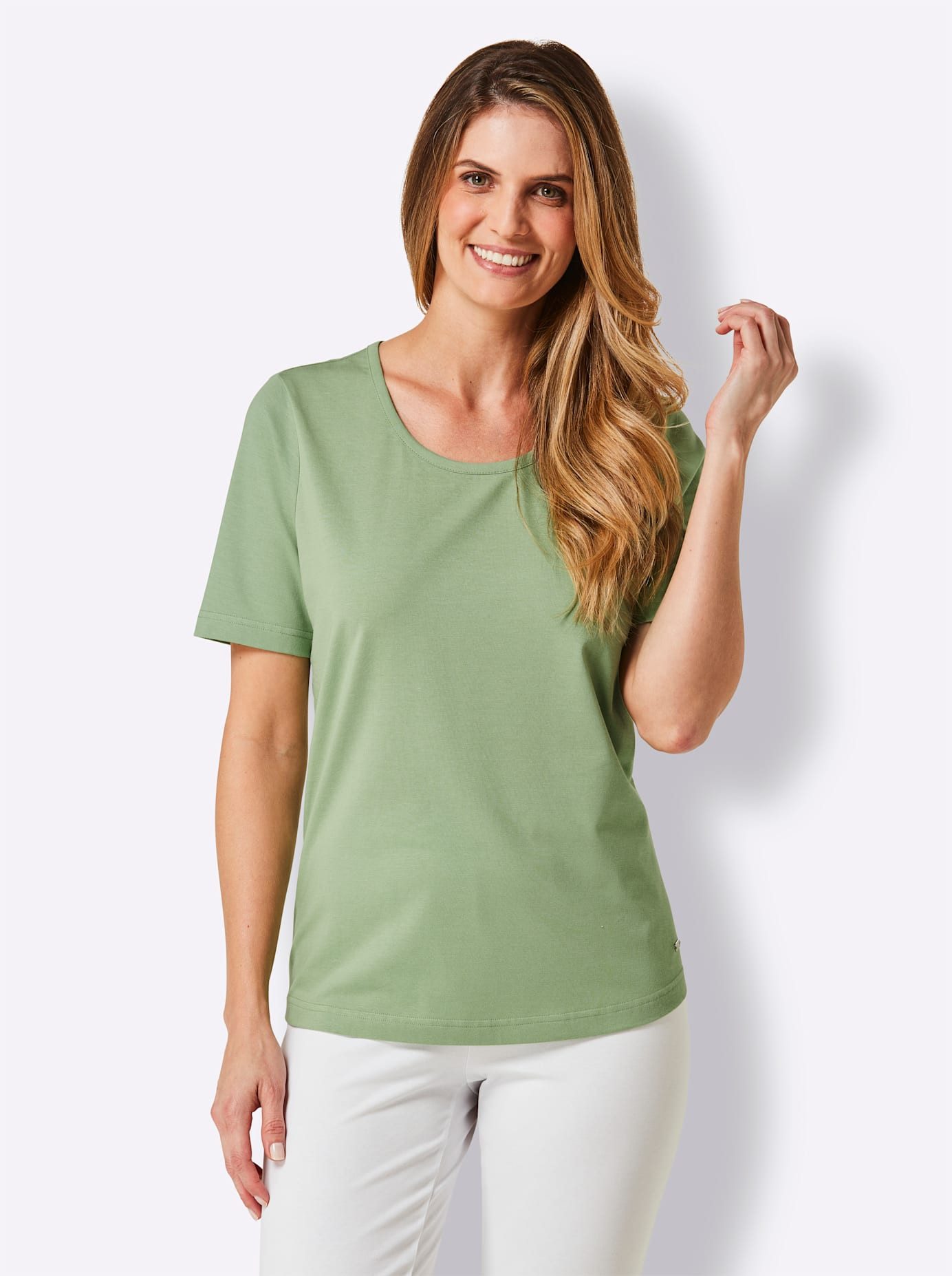 feel good Shirt met korte mouwen Shirt (1-delig)