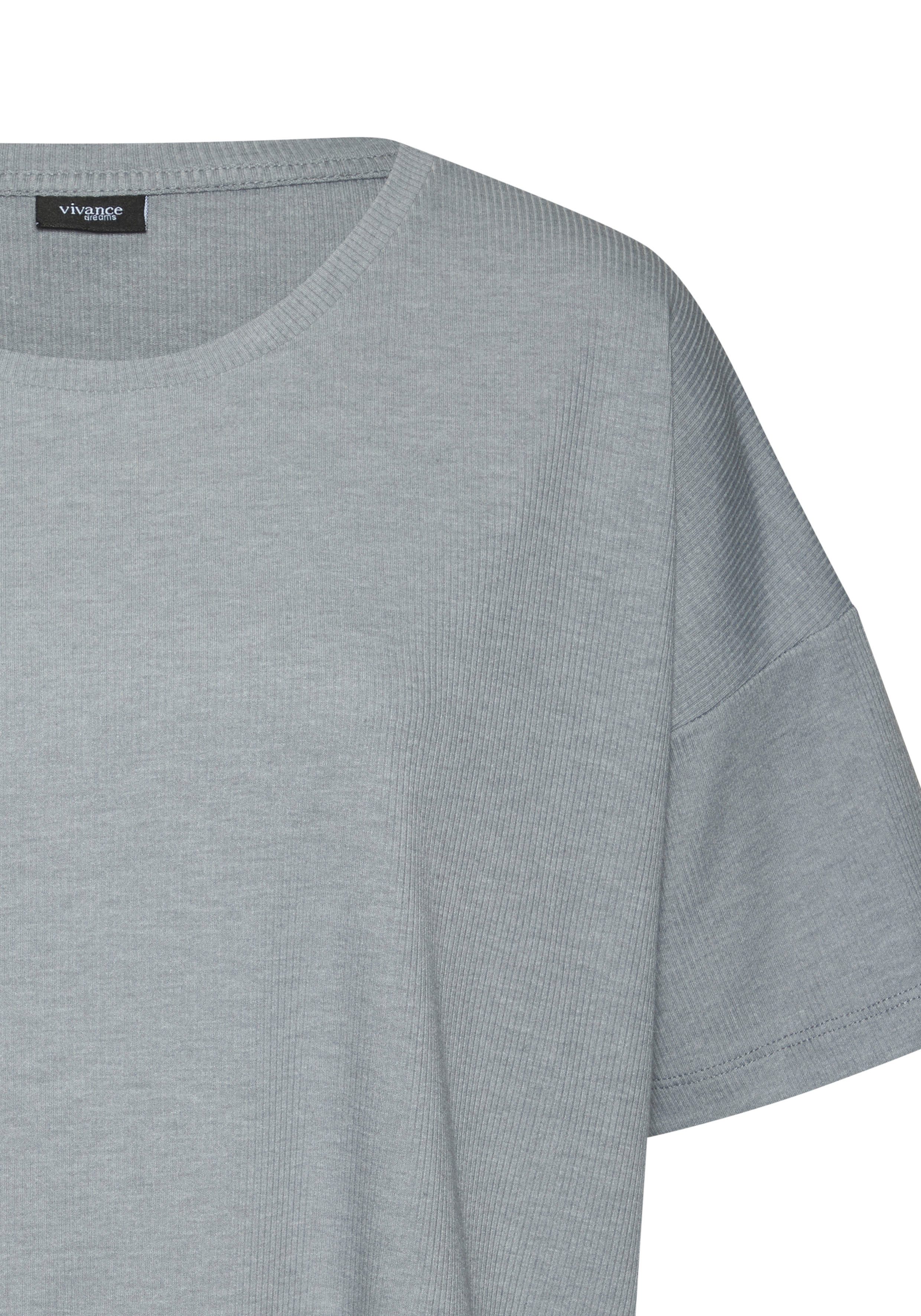 Vivance Dreams T-shirt in zachte ribkwaliteit